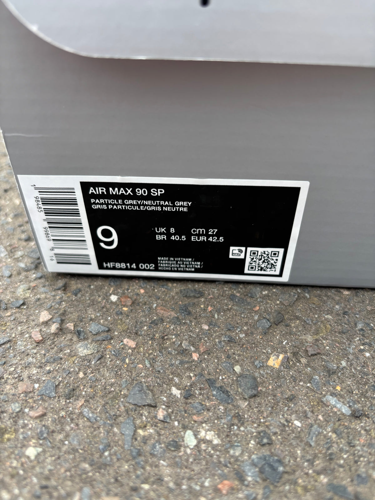 Nike Air Max 90/ Patta Waves ‘Sapphire’ UK8