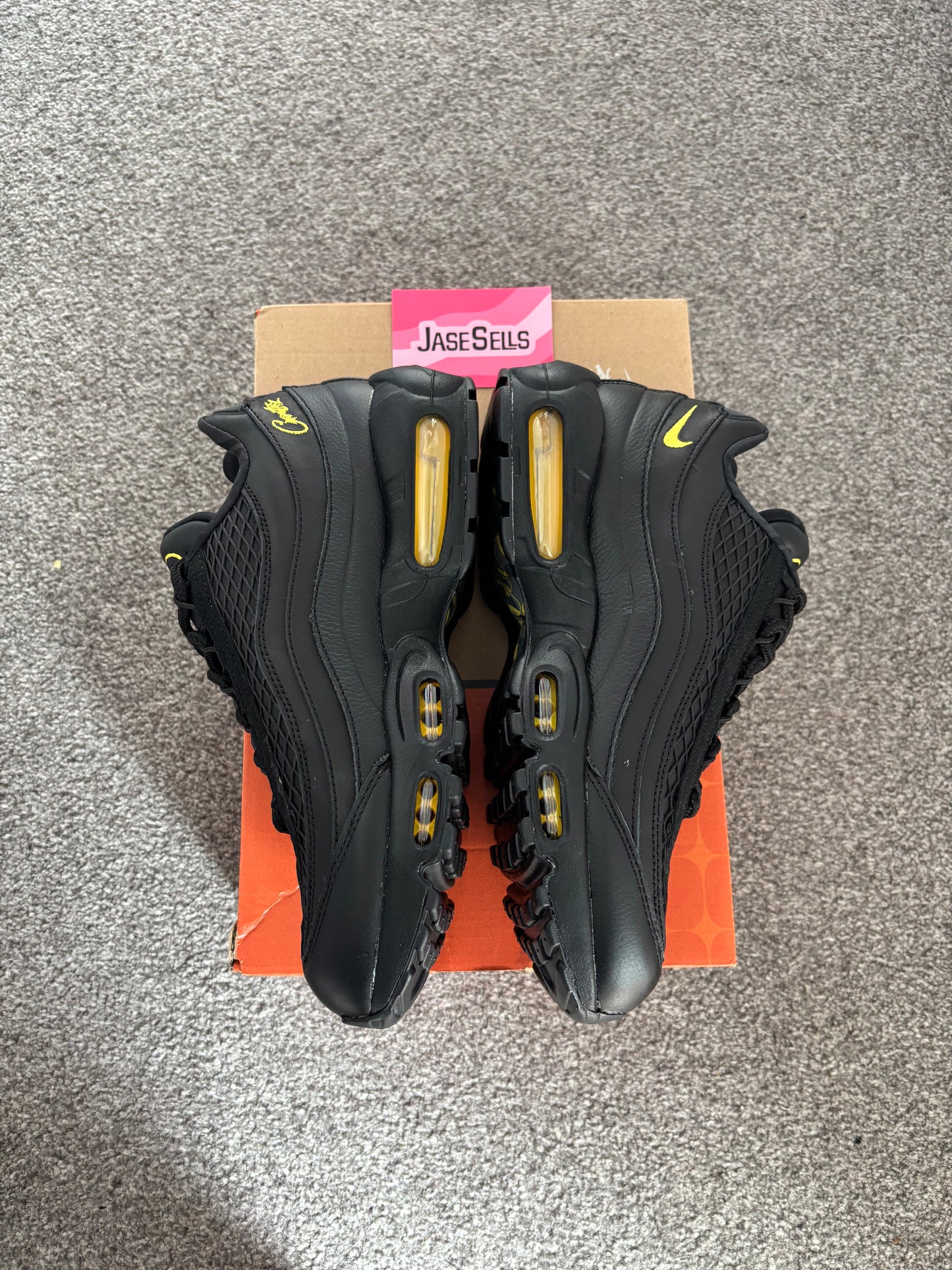 Nike Air Max 95/Corteiz 'Honey Black' UK8 BN