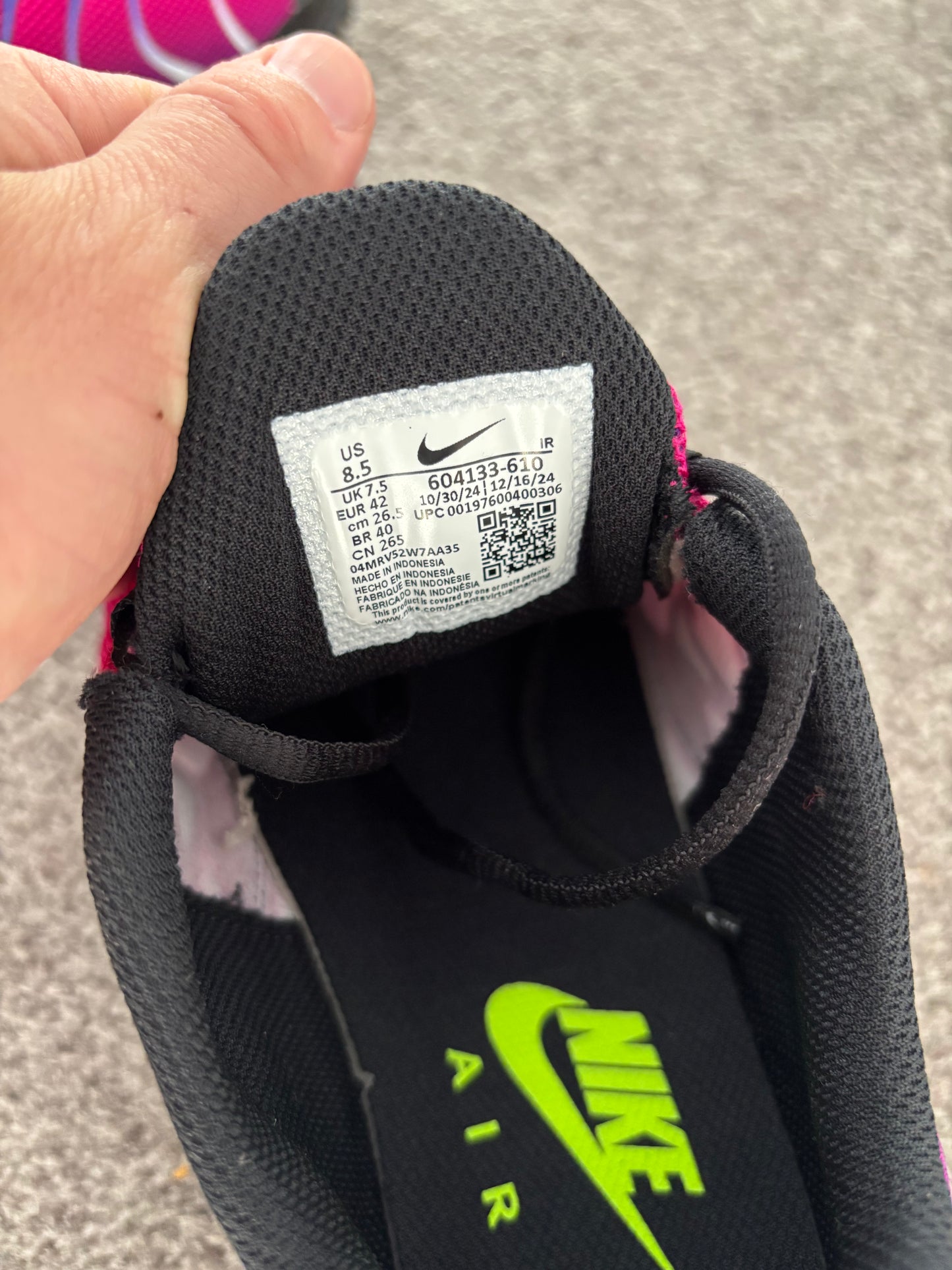 Nike Air Max Plus 'Fireberry' UK7.5 BN