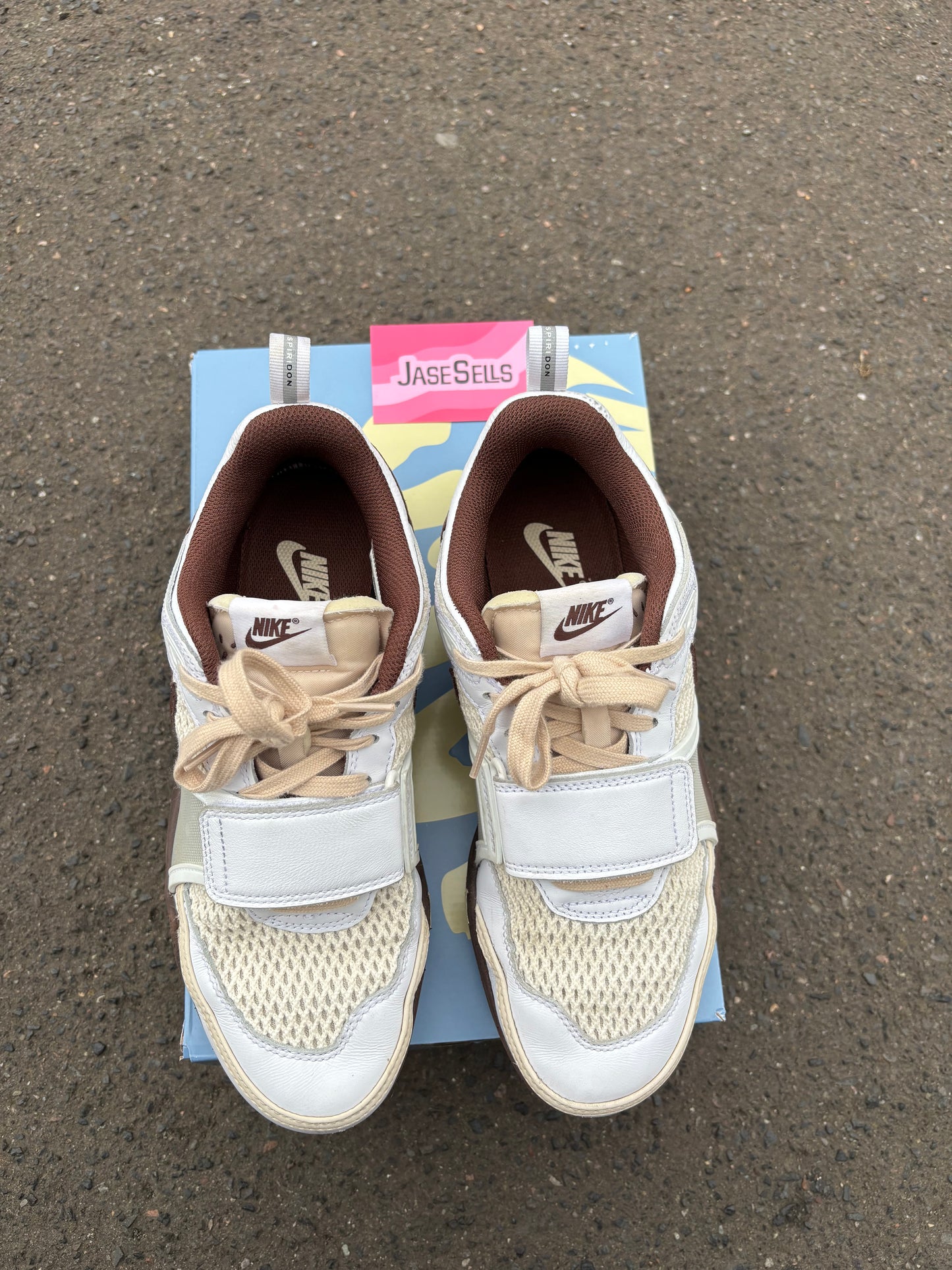 Nike Zoom Field Jaxx 'Travis Scott Light Chocolate' UK8
