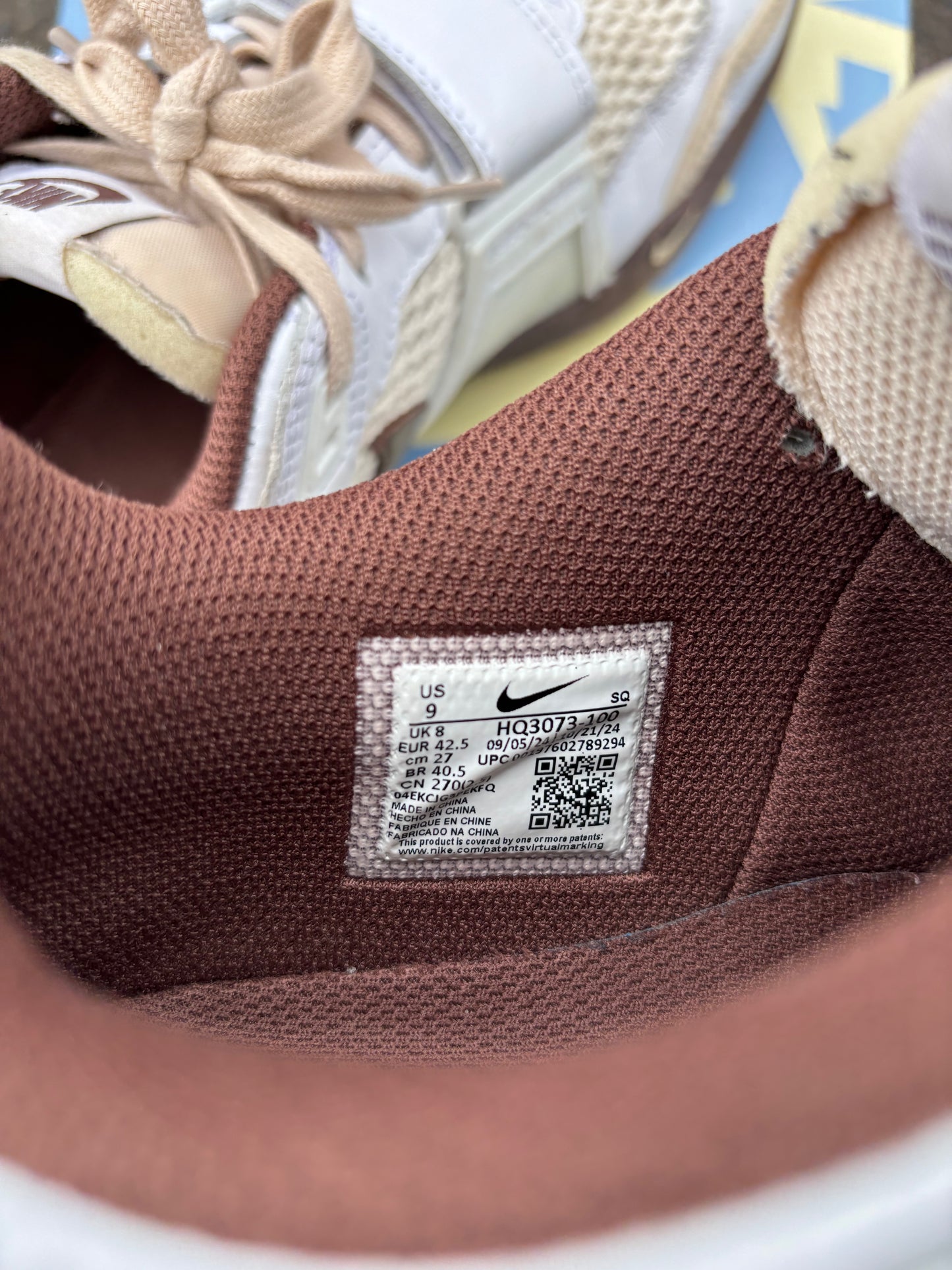 Nike Zoom Field Jaxx 'Travis Scott Light Chocolate' UK8