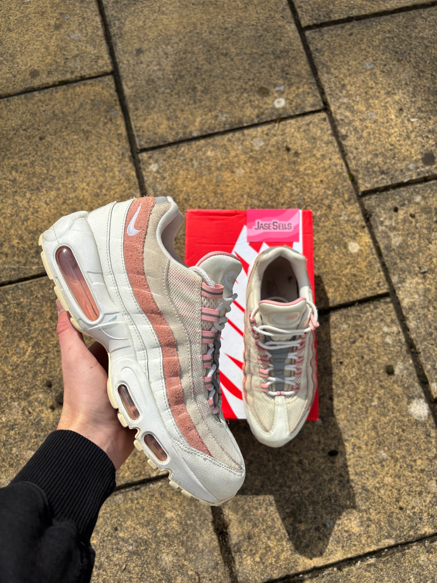 Nike Air Max 95 'Bleached Coral' UK8