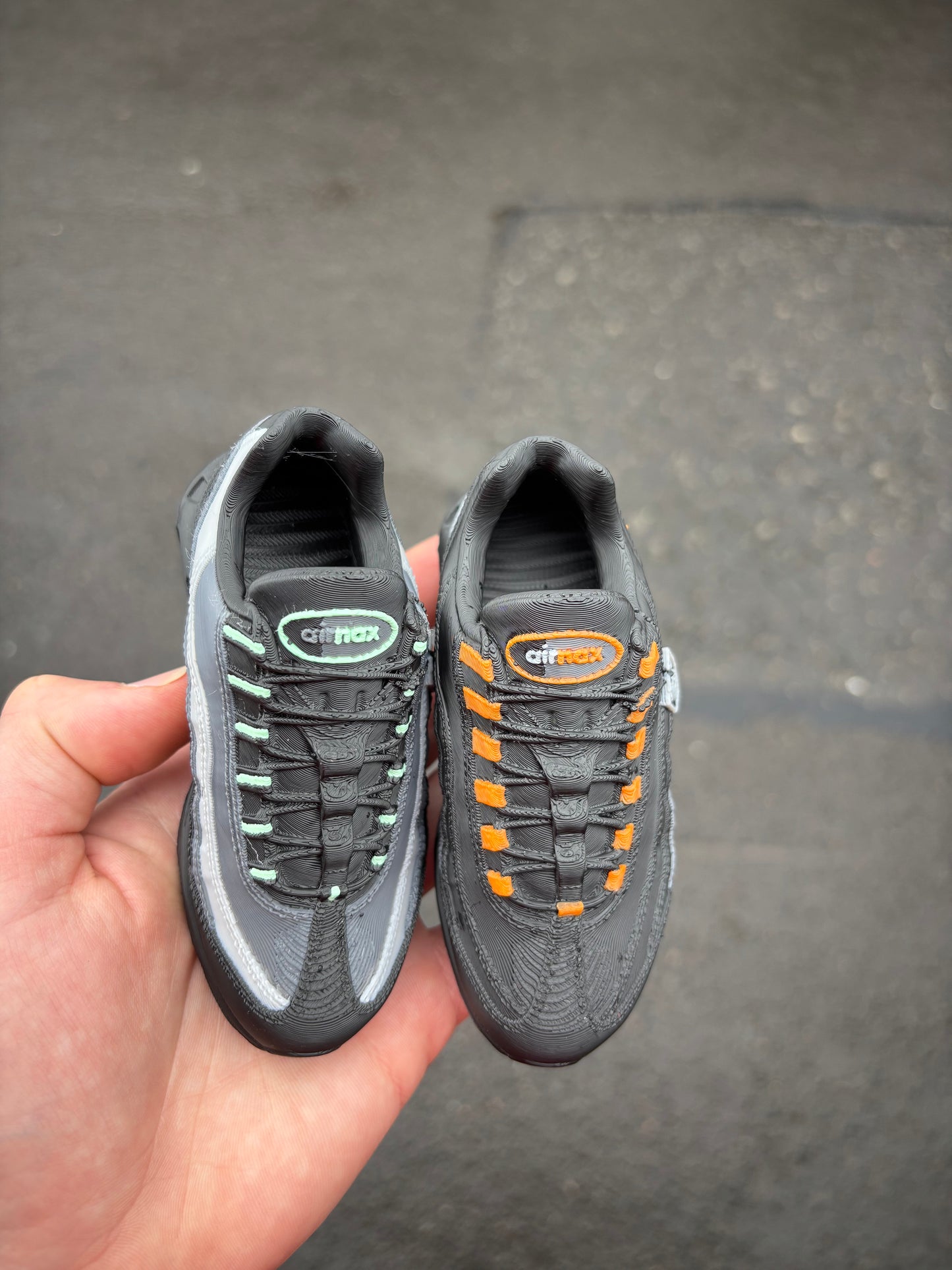 Nike Air Max 95 3D Mini Models. (JD Pop-up Exclusive)
