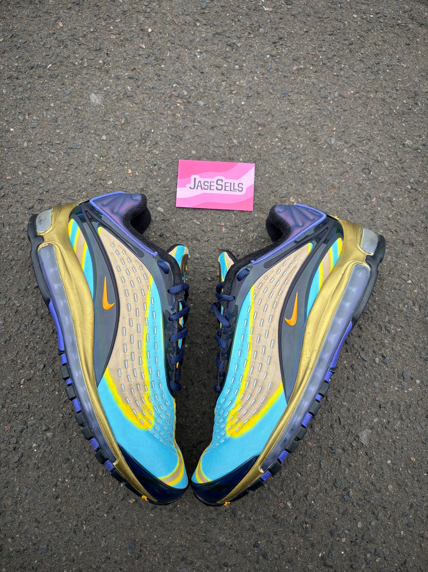 Nike Air Max Deluxe 'Navy/Laser Orange' UK8.5