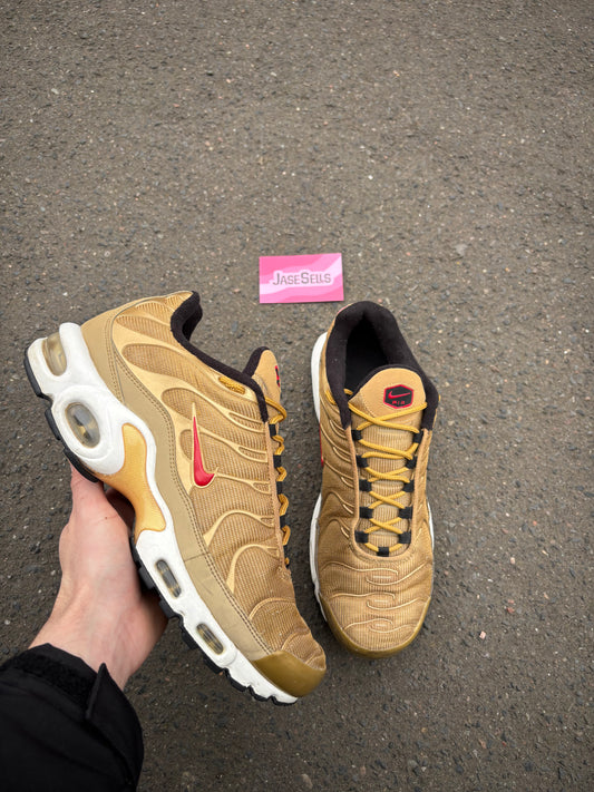 Nike Air Max Plus 'Metallic Gold' UK8.5