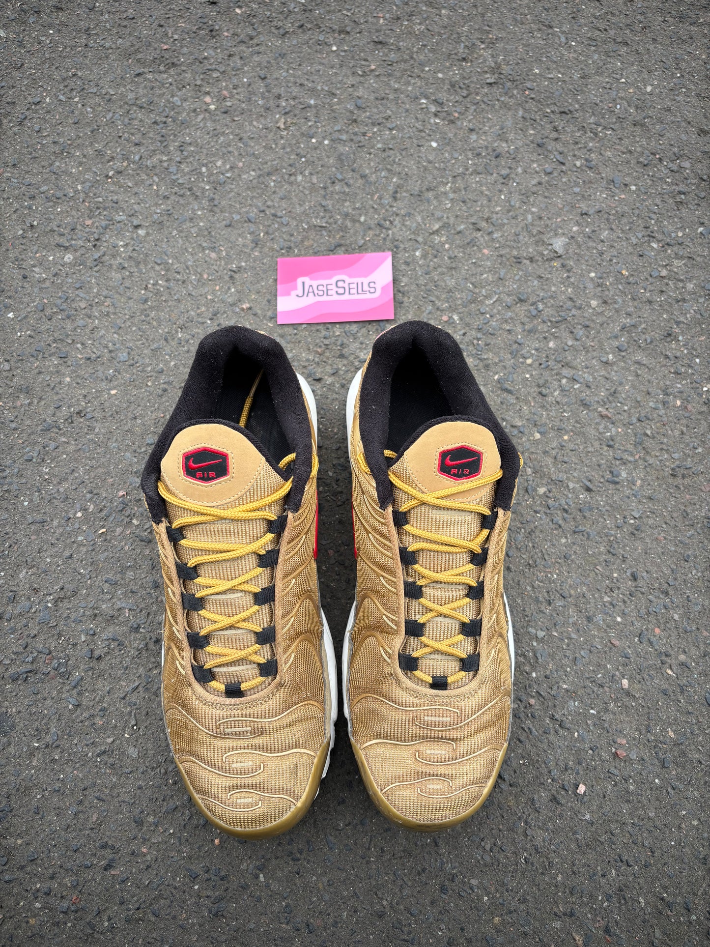 Nike Air Max Plus 'Metallic Gold' UK8.5