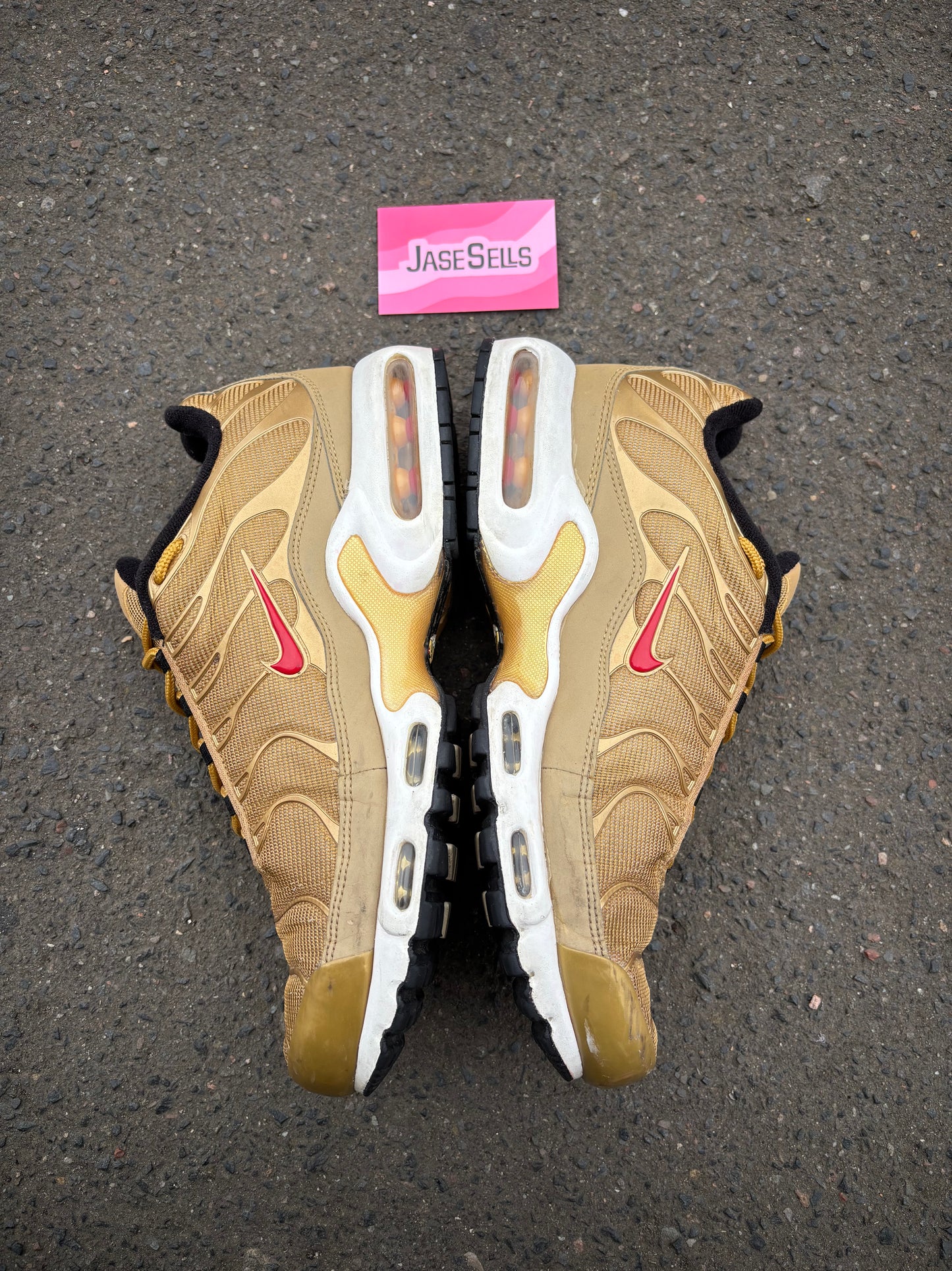 Nike Air Max Plus 'Metallic Gold' UK8.5