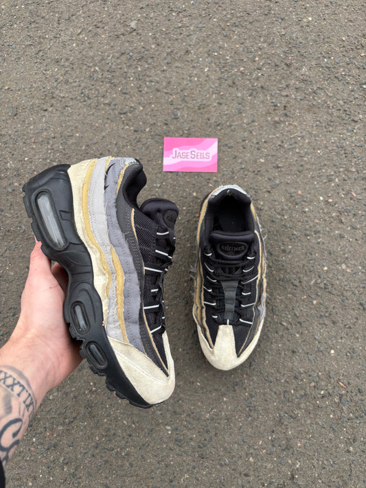 Nike Air Max 95 / CDG 'Black/Grey' UK4.5
