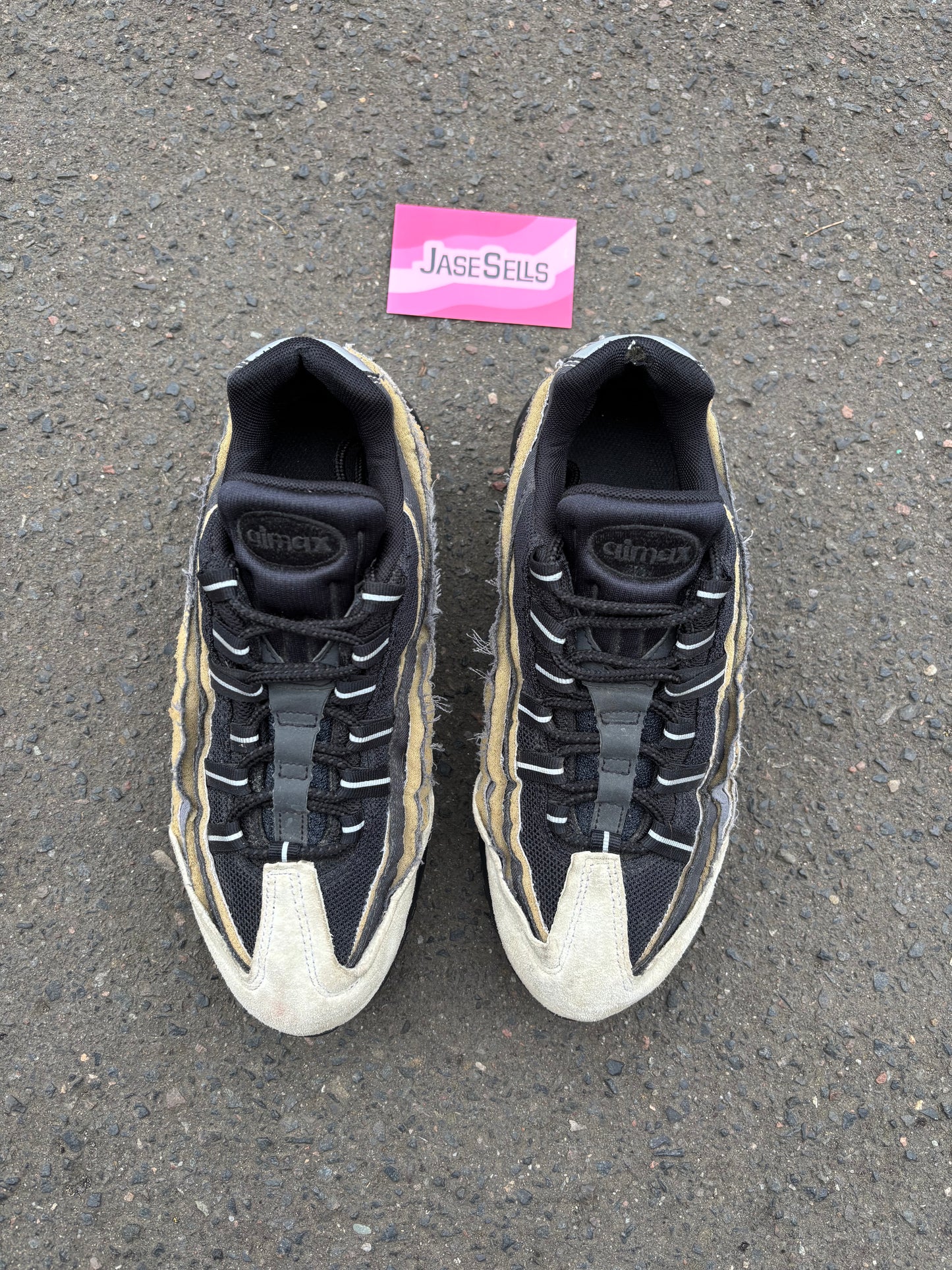 Nike Air Max 95 / CDG 'Black/Grey' UK4.5