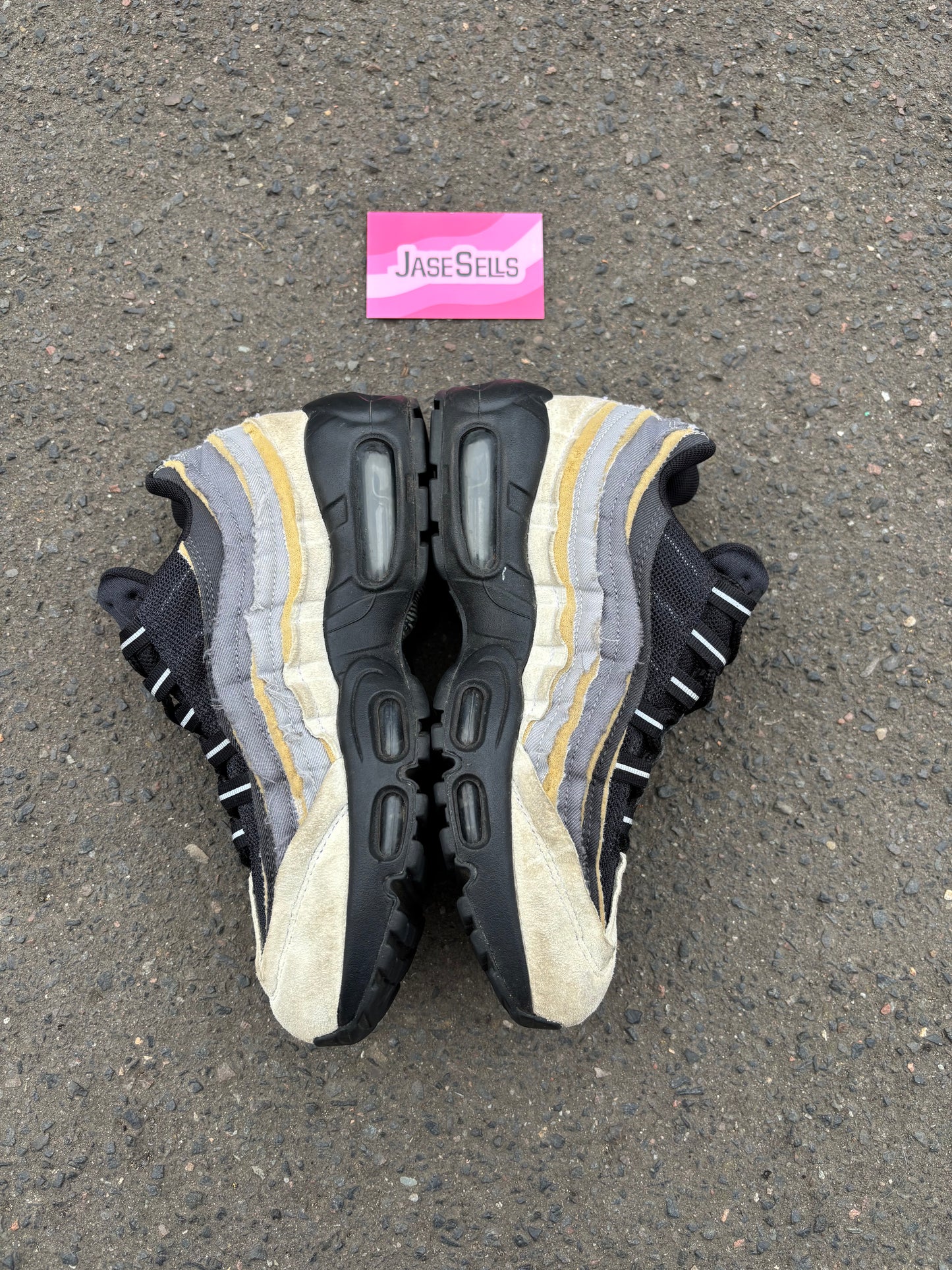 Nike Air Max 95 / CDG 'Black/Grey' UK4.5