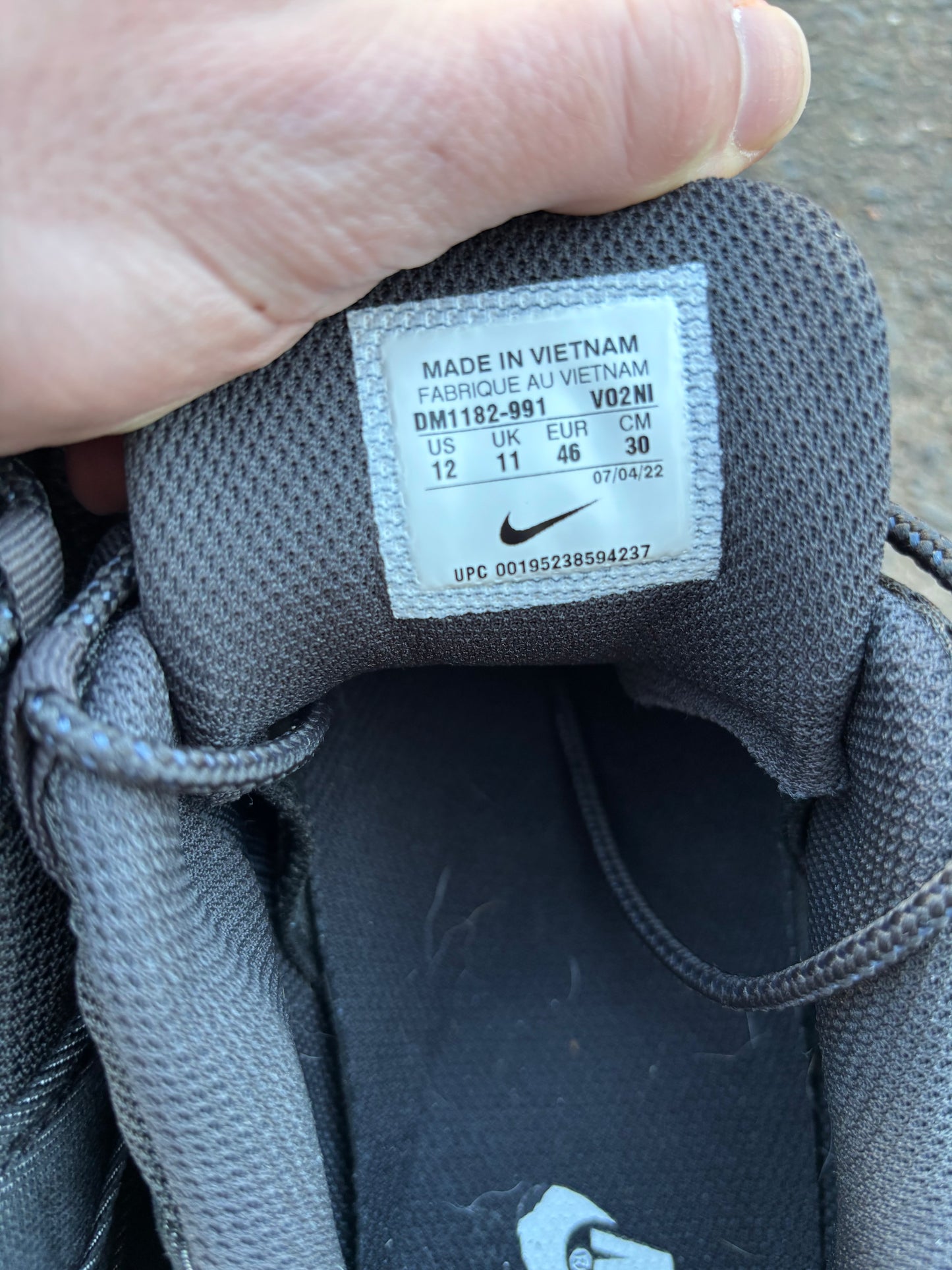 Nike Air Max 95 NBY 'Black/Red' UK11