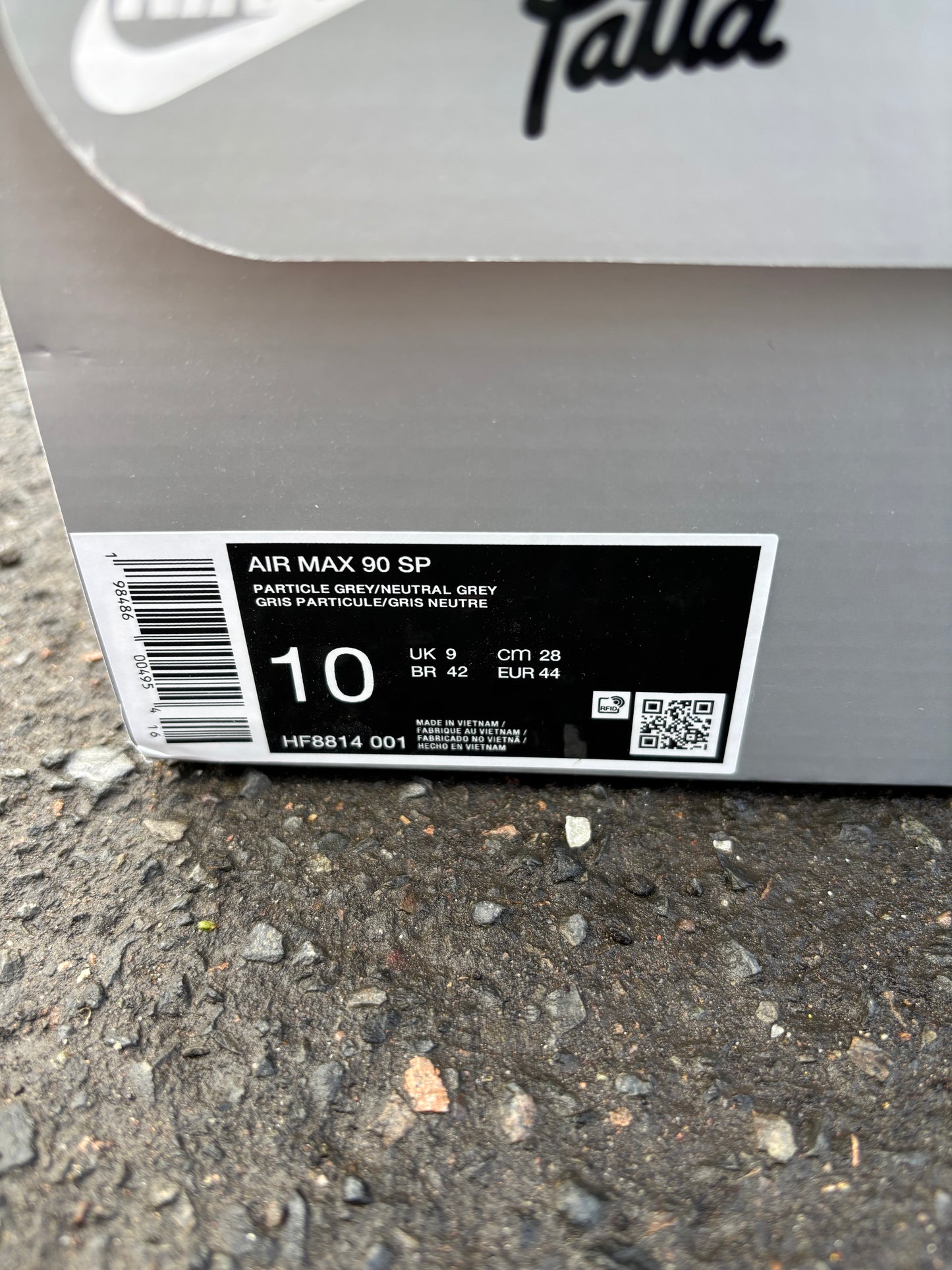 Nike Air Max 90/Patta 'Cyber Waves' UK9 BN