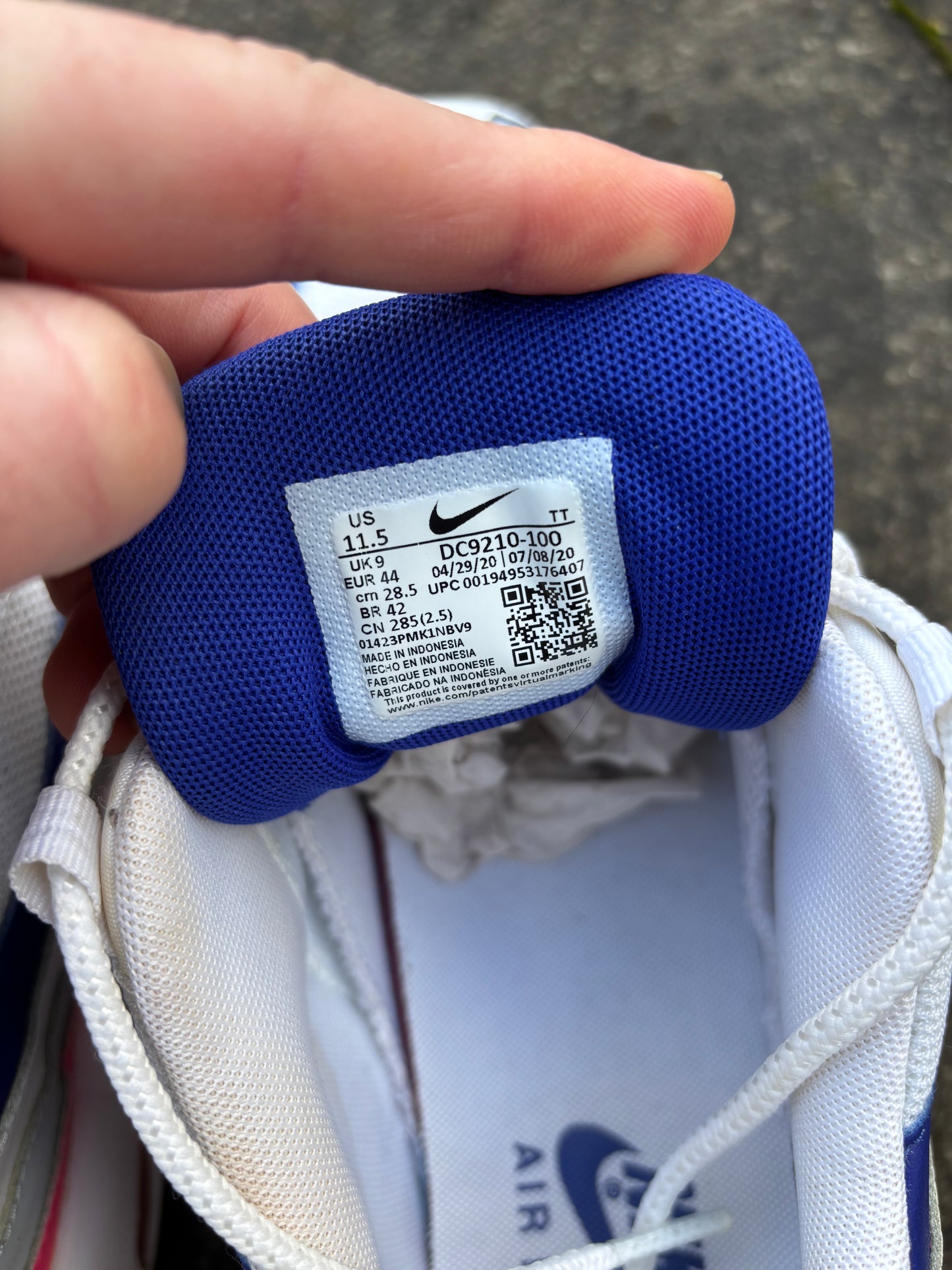 Nike Air Max 95 'White/Hyper Pink' UK9W