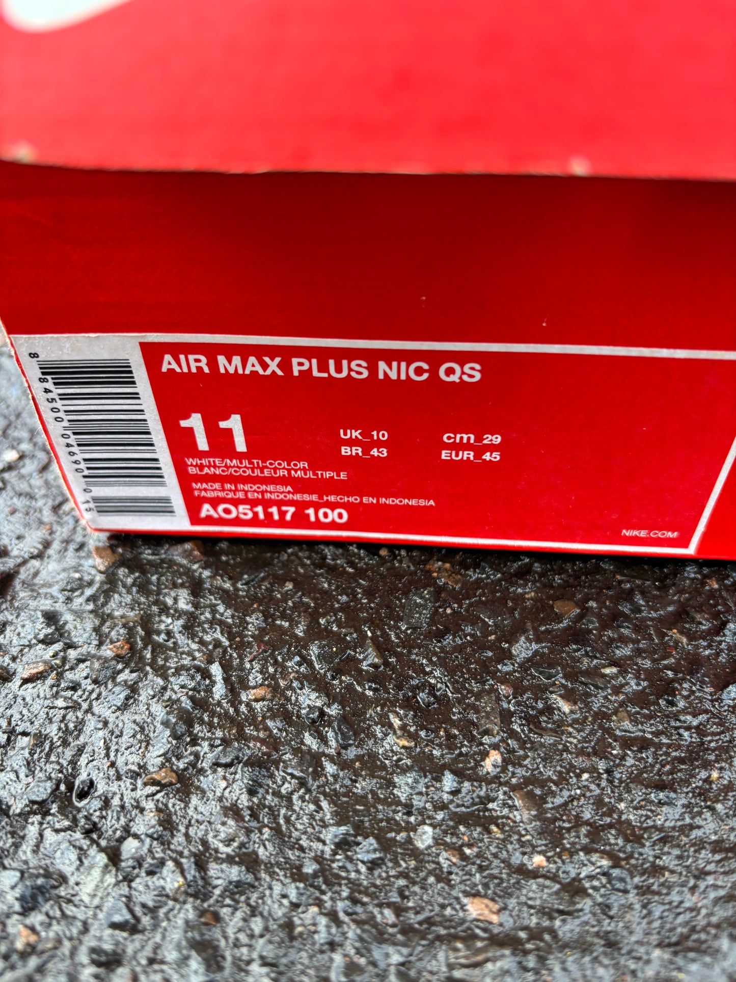 Nike Air Max Plus 'NIC' UK10