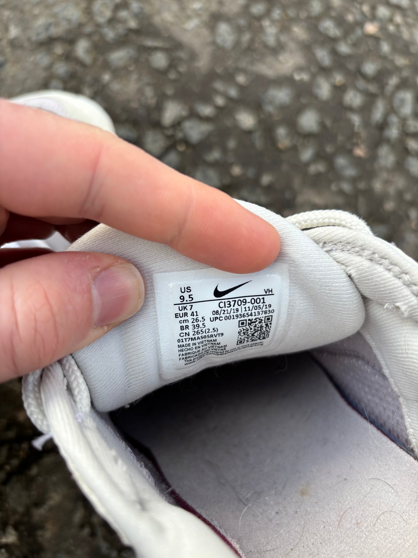 Nike Air Max 98 'Silver Lilac' UK7W