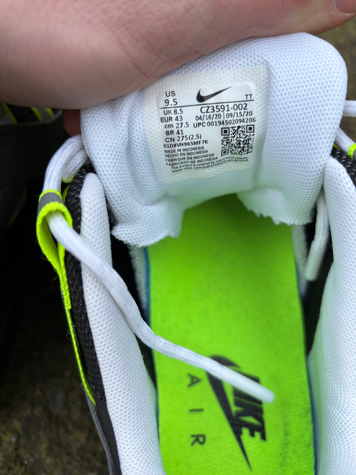 size tag