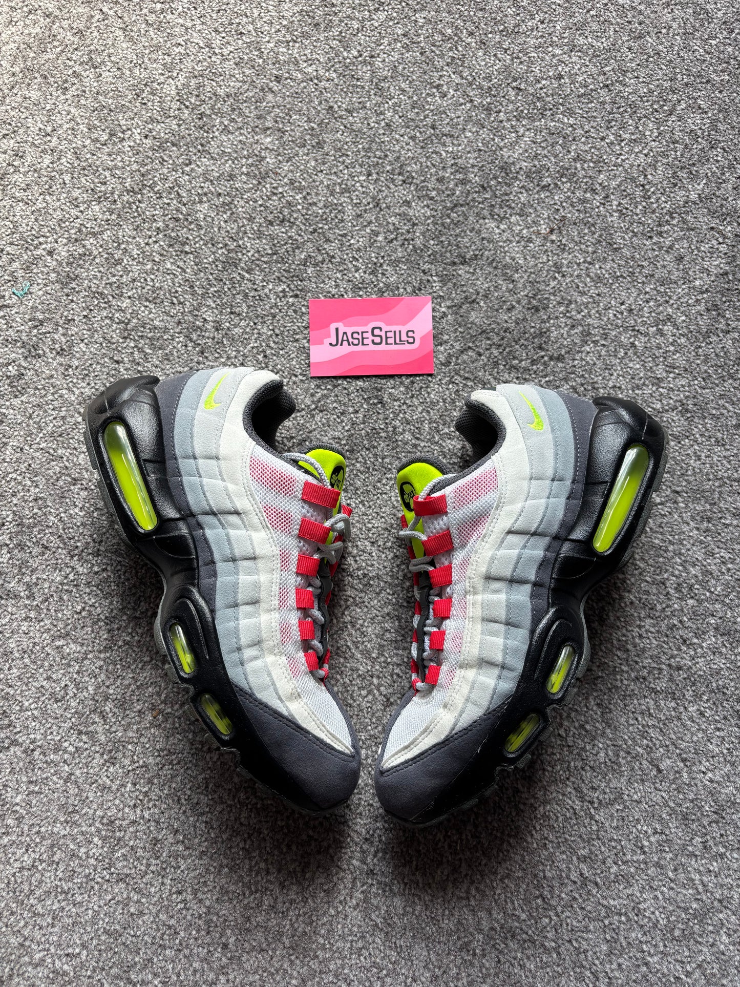 Nike Air Max 95 NBY 'Red/Neon' UK7 (2020)