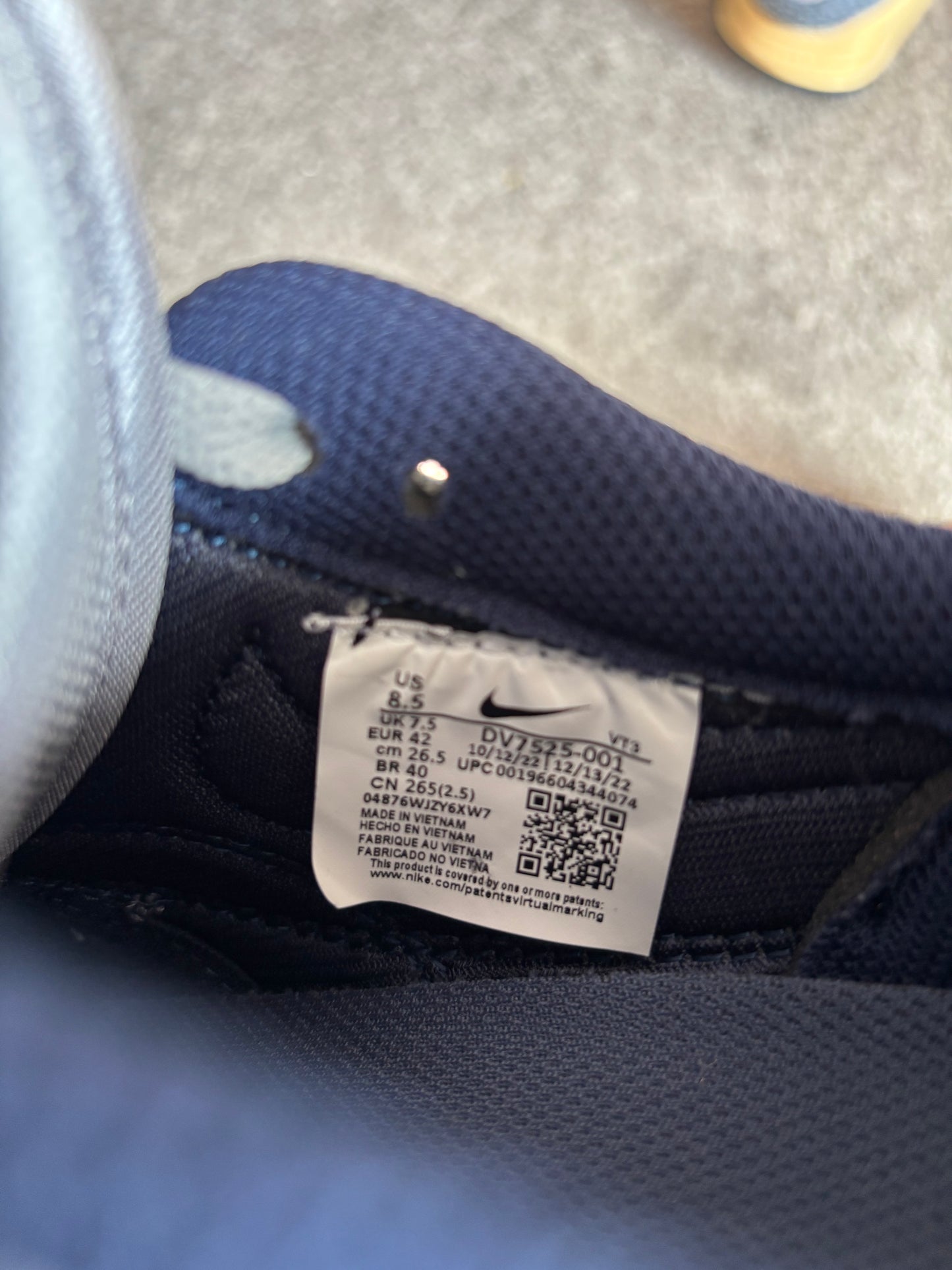 Nike Air Max 1 '86 OG Big Bubble 'Lost Sketch' UK7.5