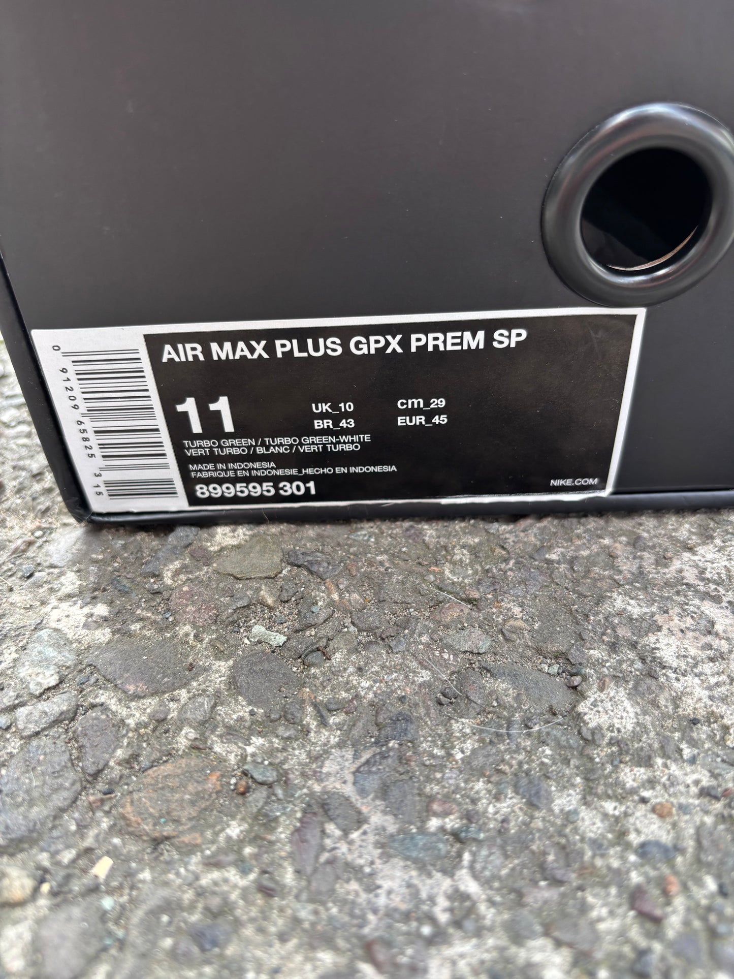Nike Air Max Plus 'Water Pool/Turbo Green' UK10