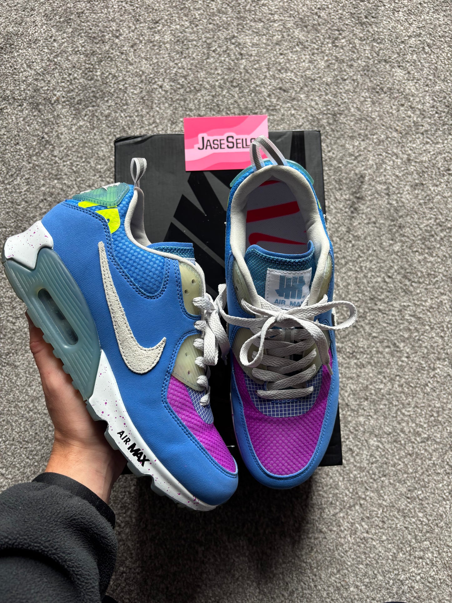 Nike Air Max 90 '20 Undefeated Blue' UK7