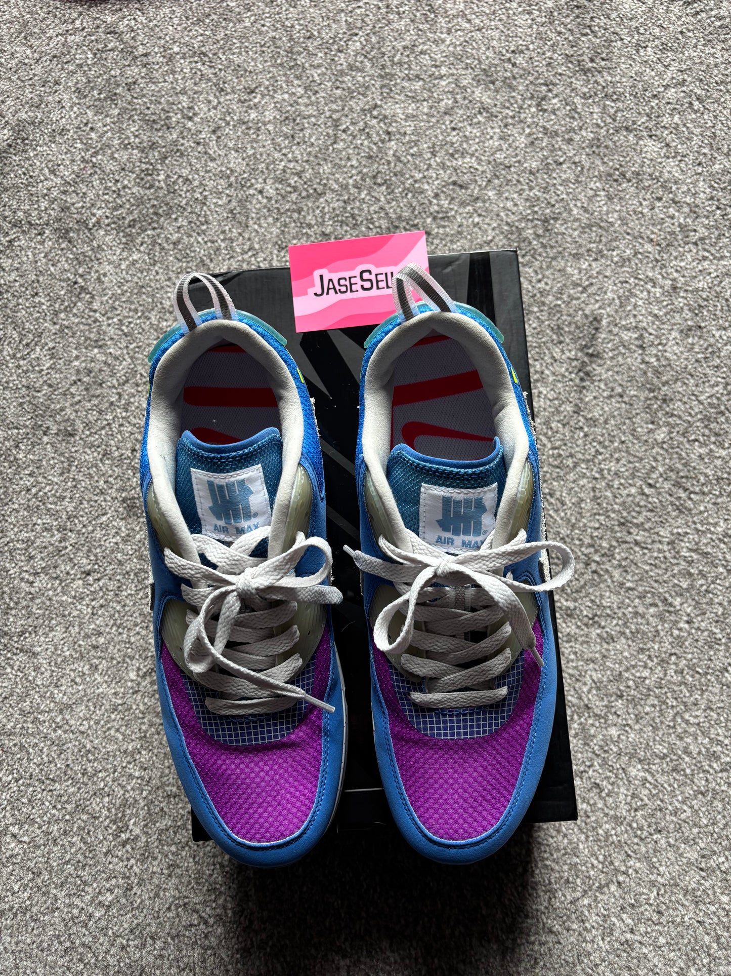 Nike Air Max 90 '20 Undefeated Blue' UK7