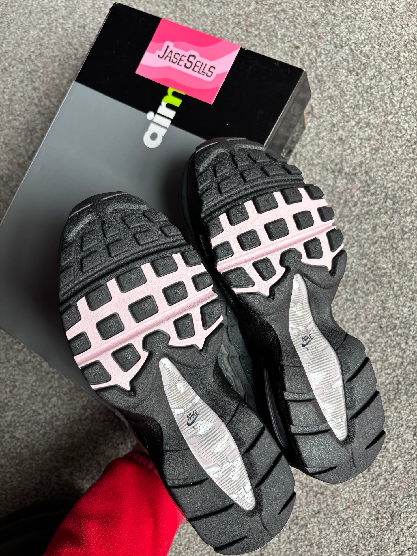Nike Air Max 95 OG Big Bubble 'Pink Foam' (2025) UK4 BN