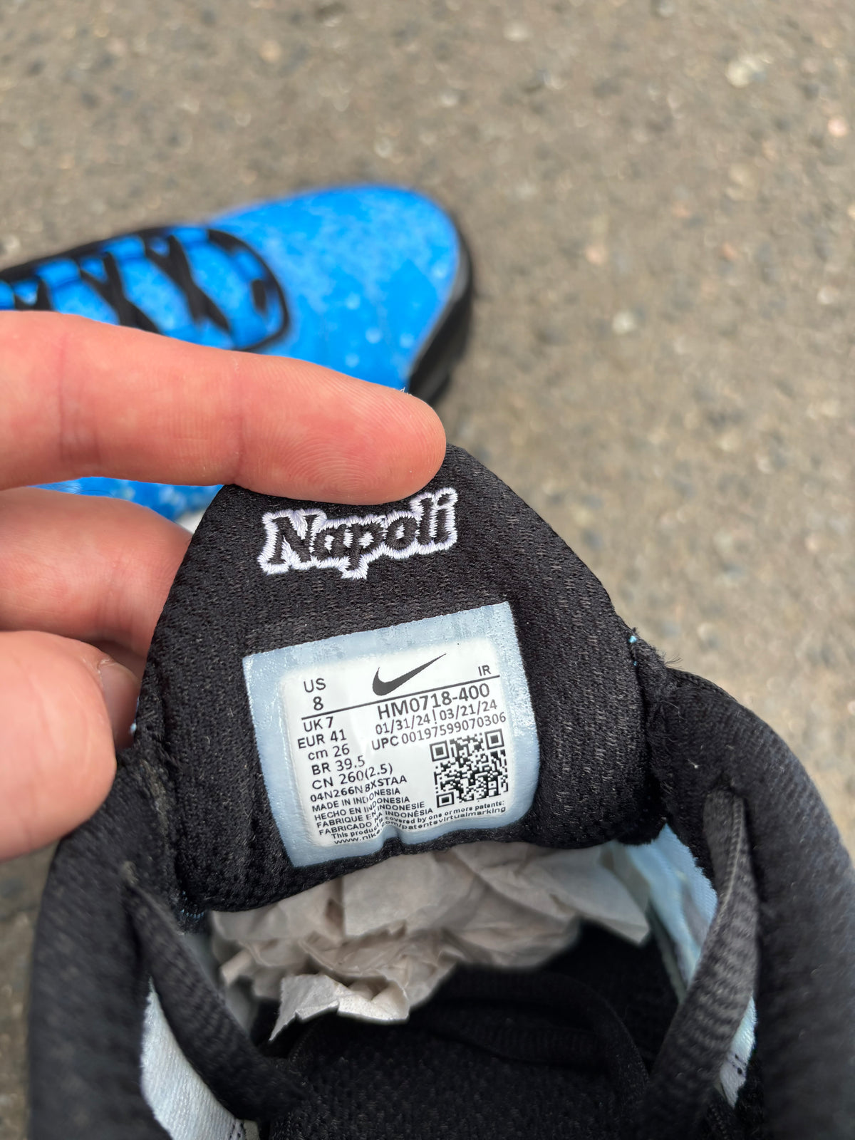 Nike Air Max Plus ‘Napoli’ UK7