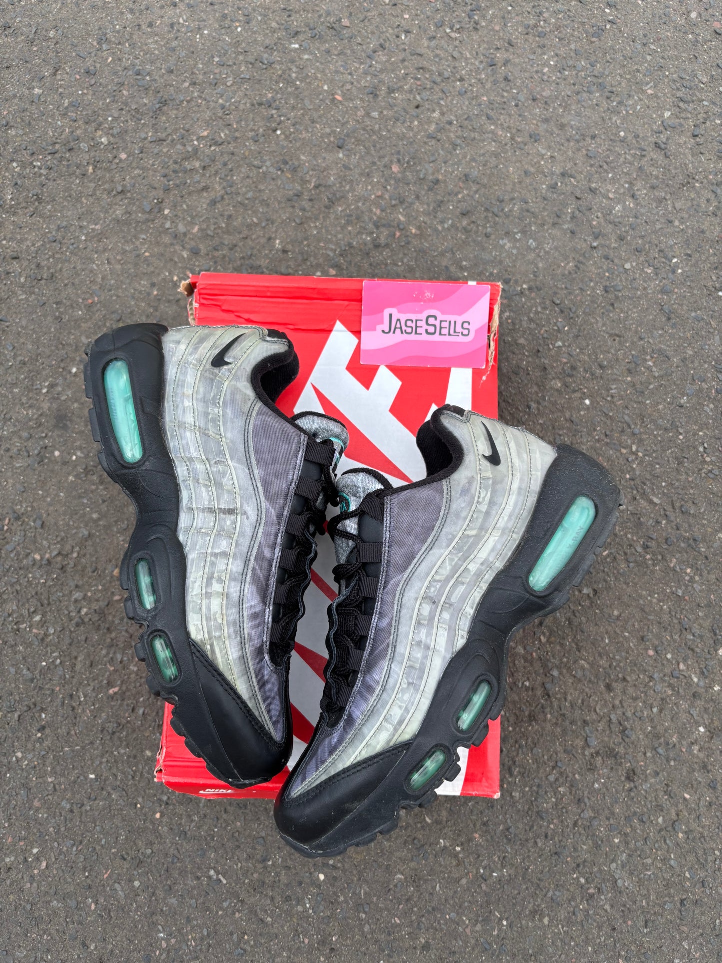 Nike Air Max 95 ‘X-Ray Black’ UK6