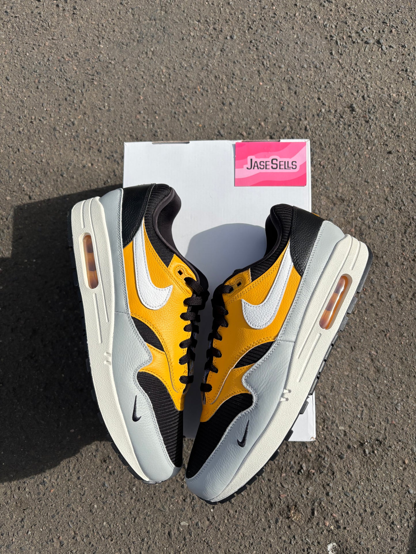Nike Air Max 1 NBY ‘Yellow/Grey/Black’ UK10.5 (2025) BN