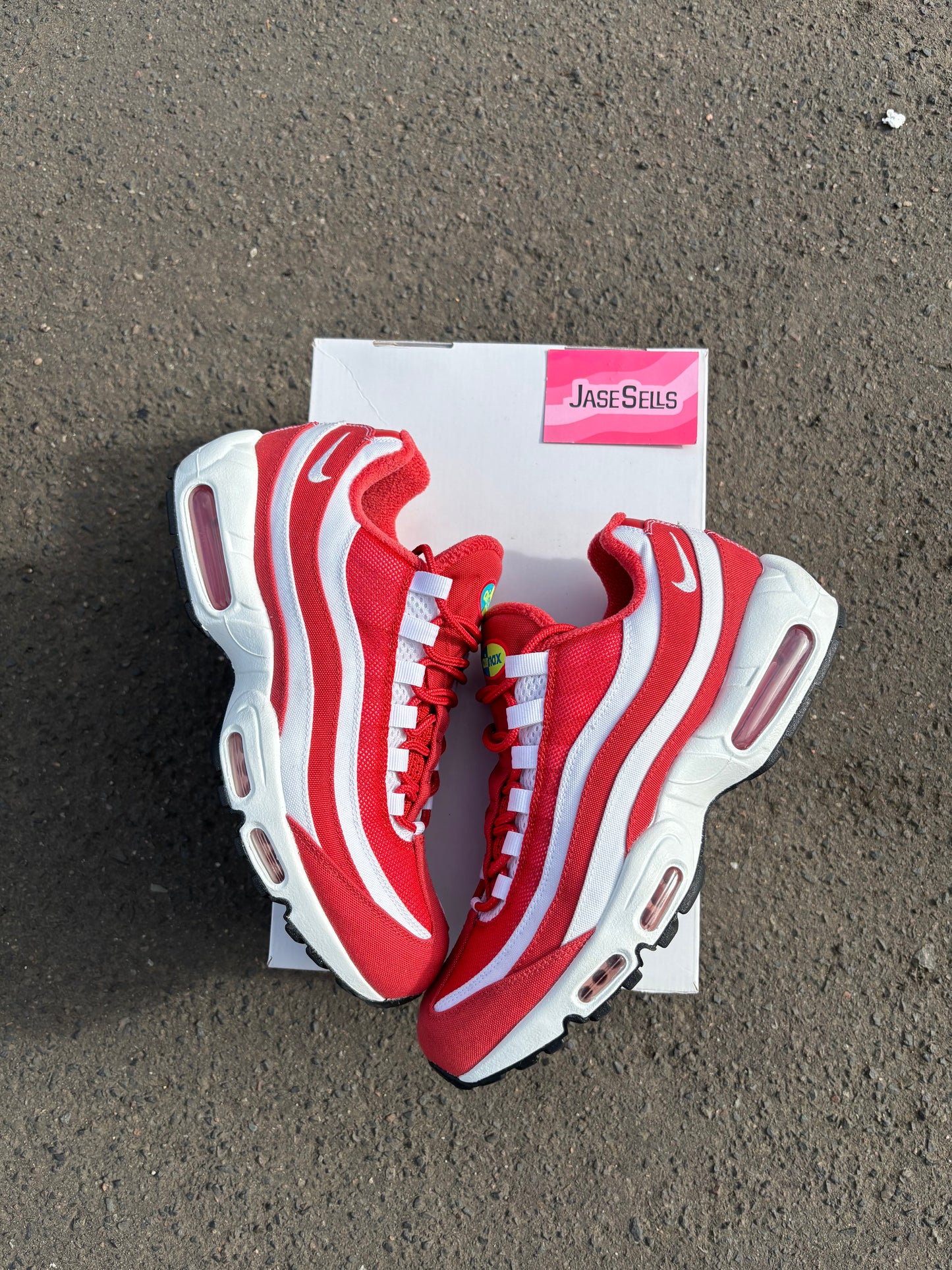 Nike Air Max 95 NBY ‘Red/White’ UK9 (2023) BN