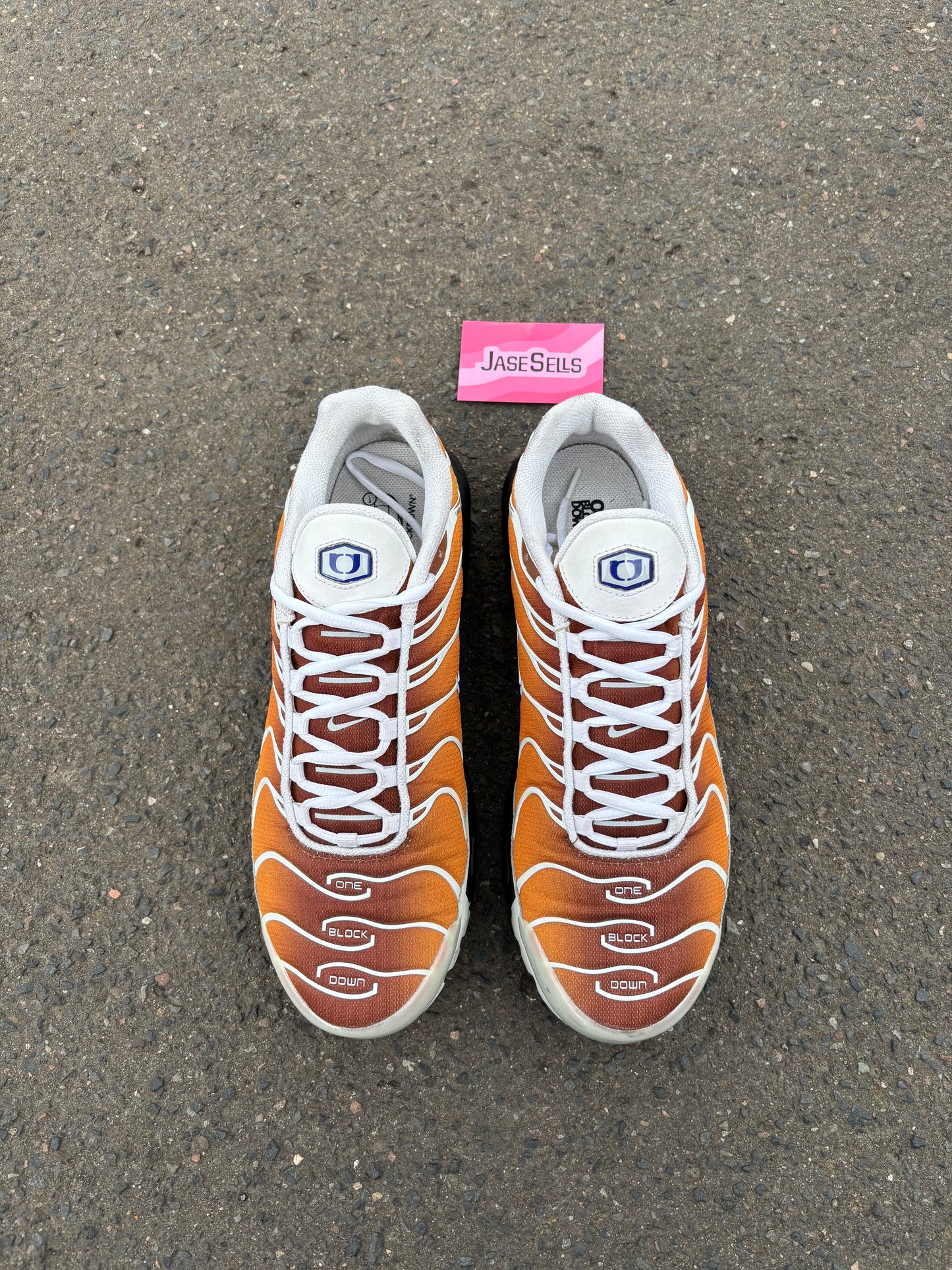 Nike Air Max Plus/ One Block Down ‘Chutney’ UK10