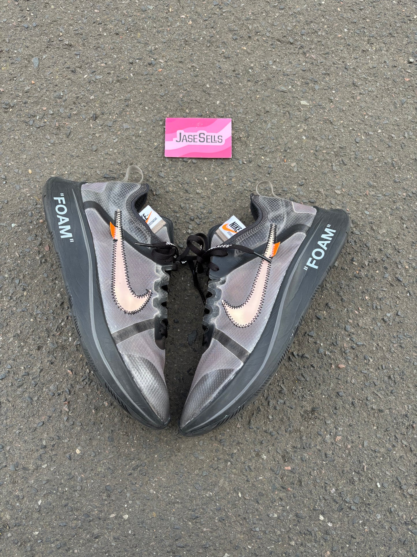 Nike/Off-White Zoomfly ‘Black’ UK10