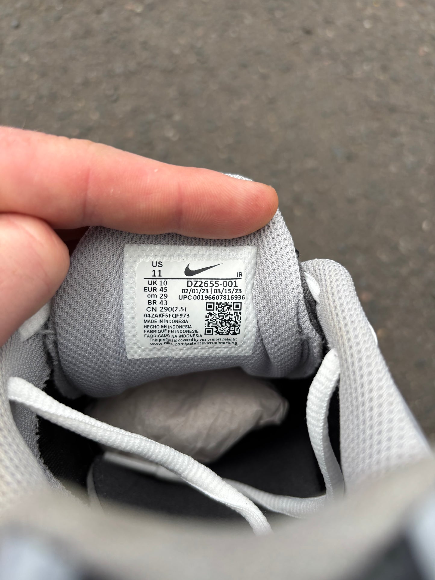 Nike Air Max Plus ‘Greyscale/Cool Grey’ UK10