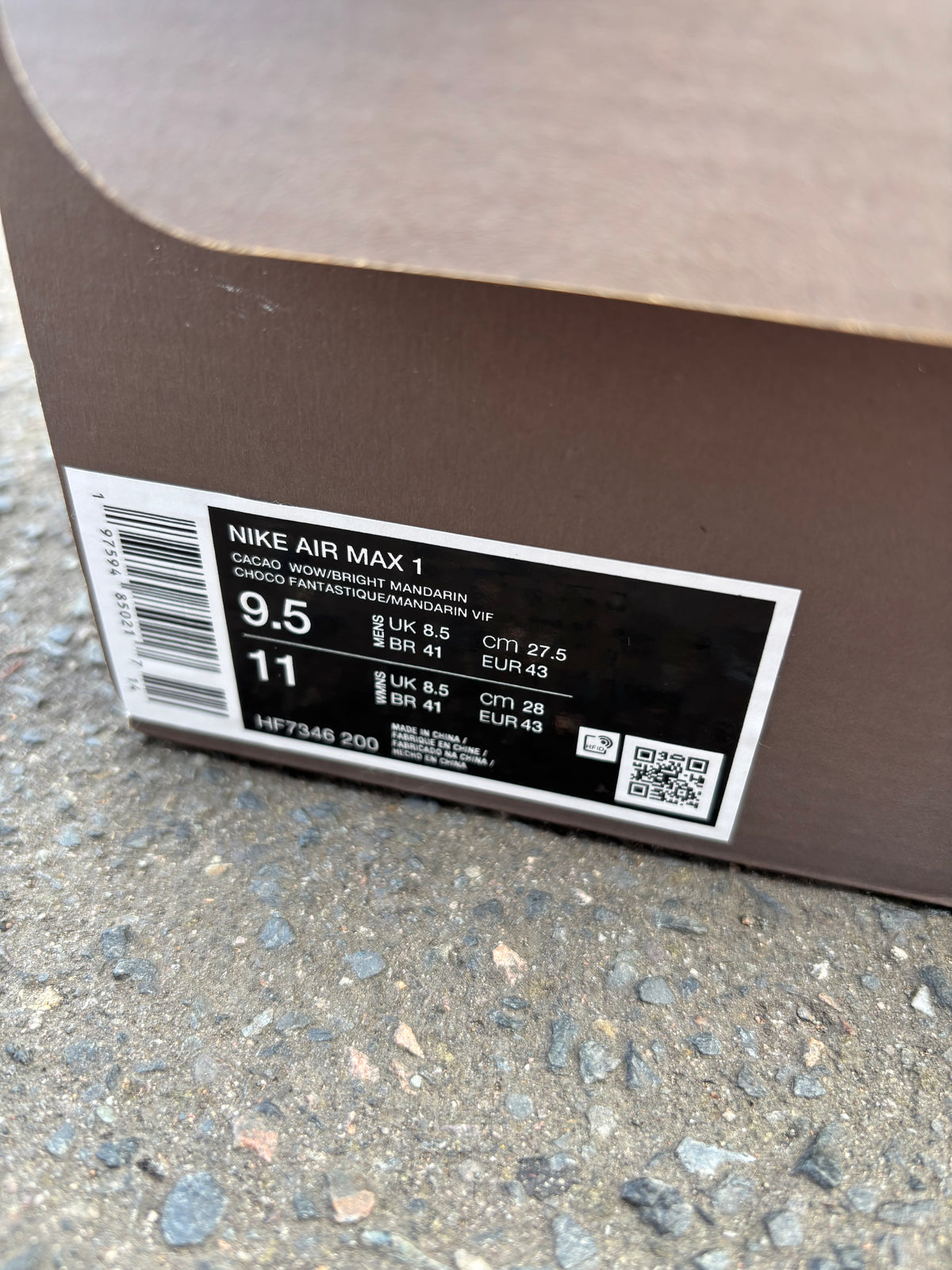 Nike Air Max 1 ‘Kings Day’ UK8.5