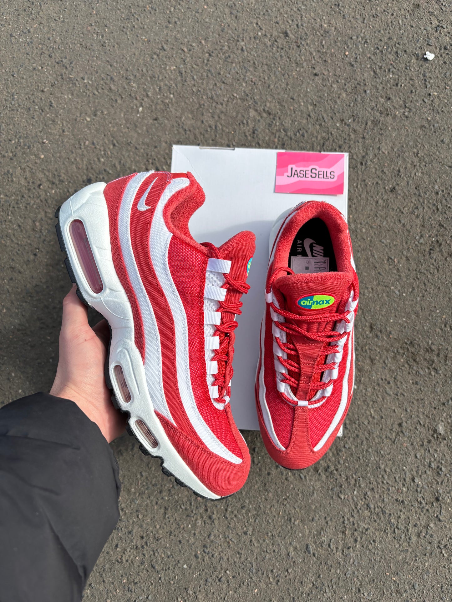 Nike Air Max 95 NBY ‘Red/White’ UK9 (2023) BN
