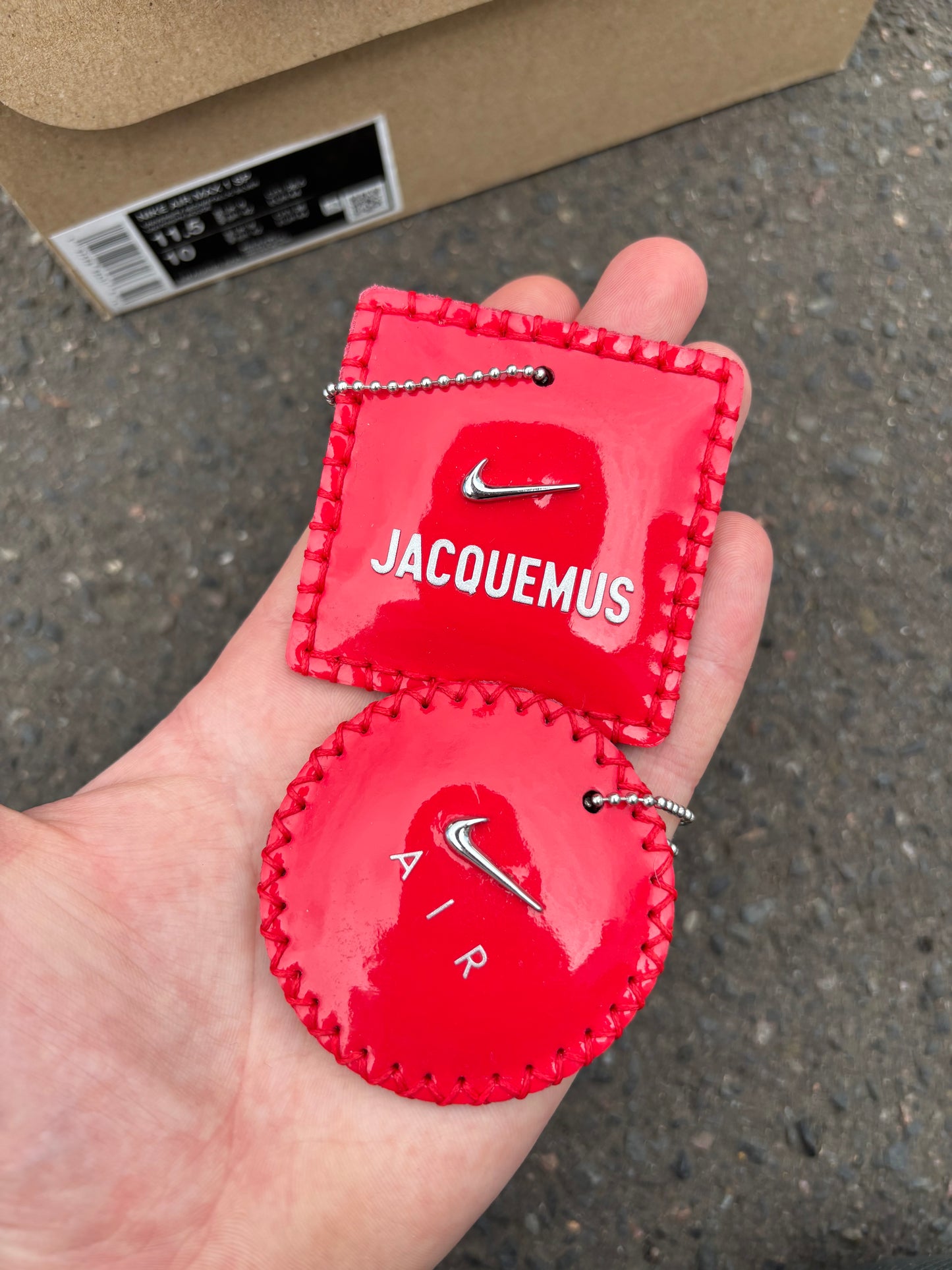 Nike Air Max 1/Jacquemus 'Mystic Red' UK9W