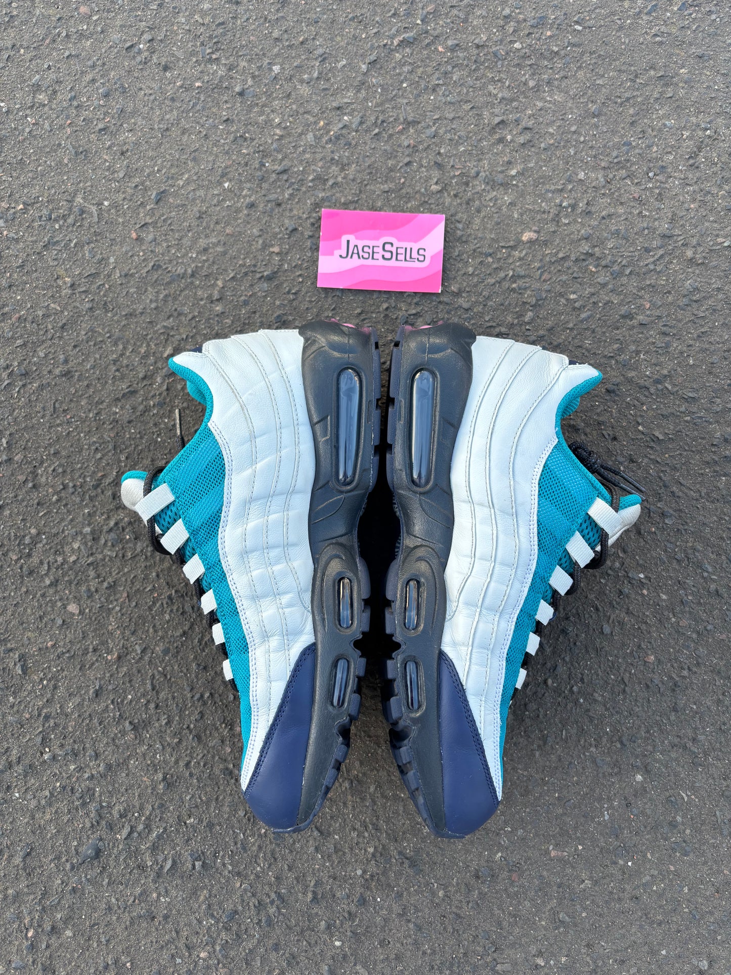 Nike Air Max 95 NBY ‘White/Teal/Navy’ UK9 (2024)