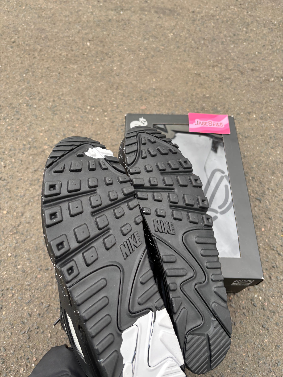 Nike Air Max 90/SLAWN ‘Black’ UK10.5 BN