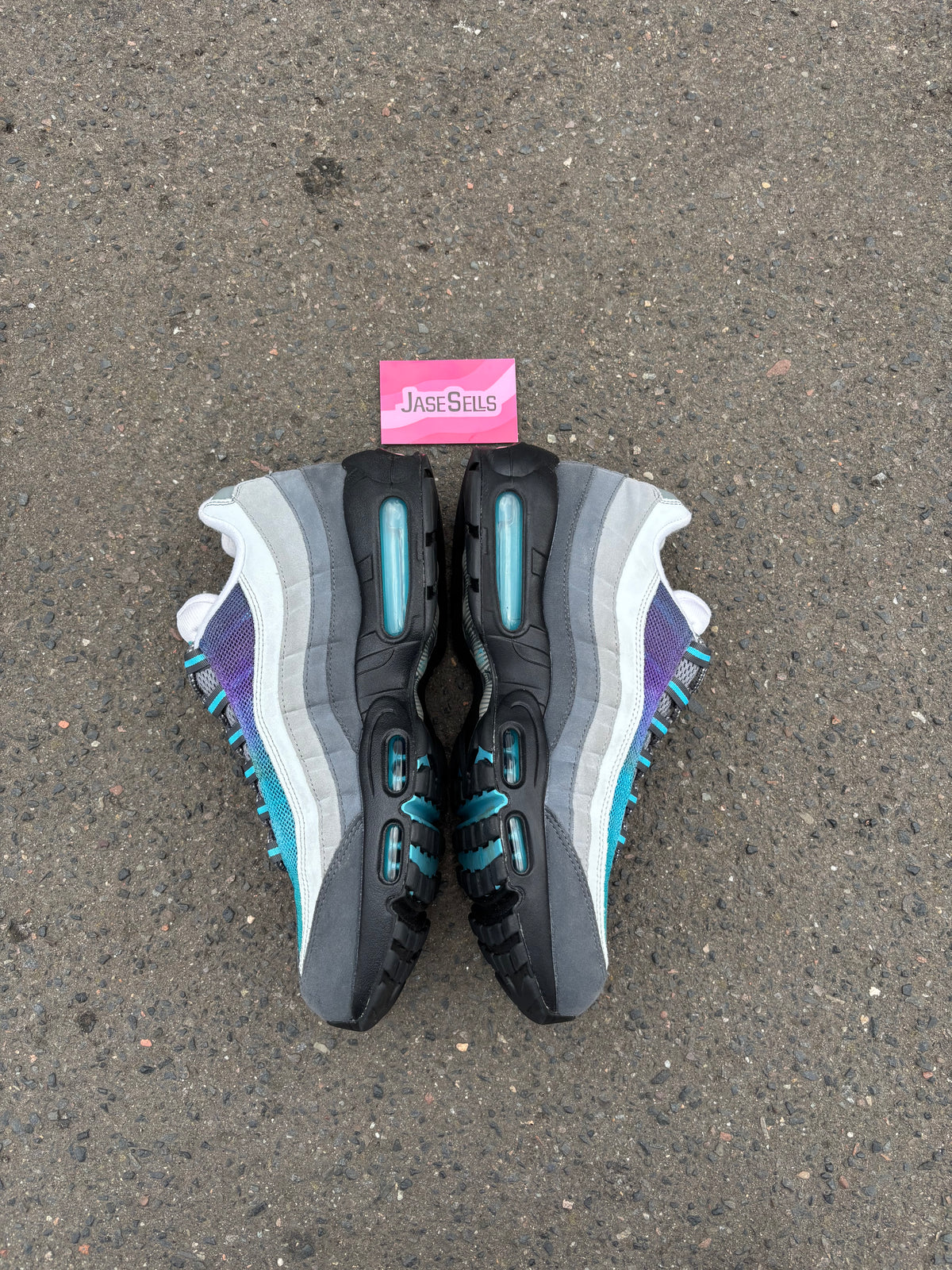 Nike Air Max 95 ‘Baltic Blue’ (9to5N Custom) UK10