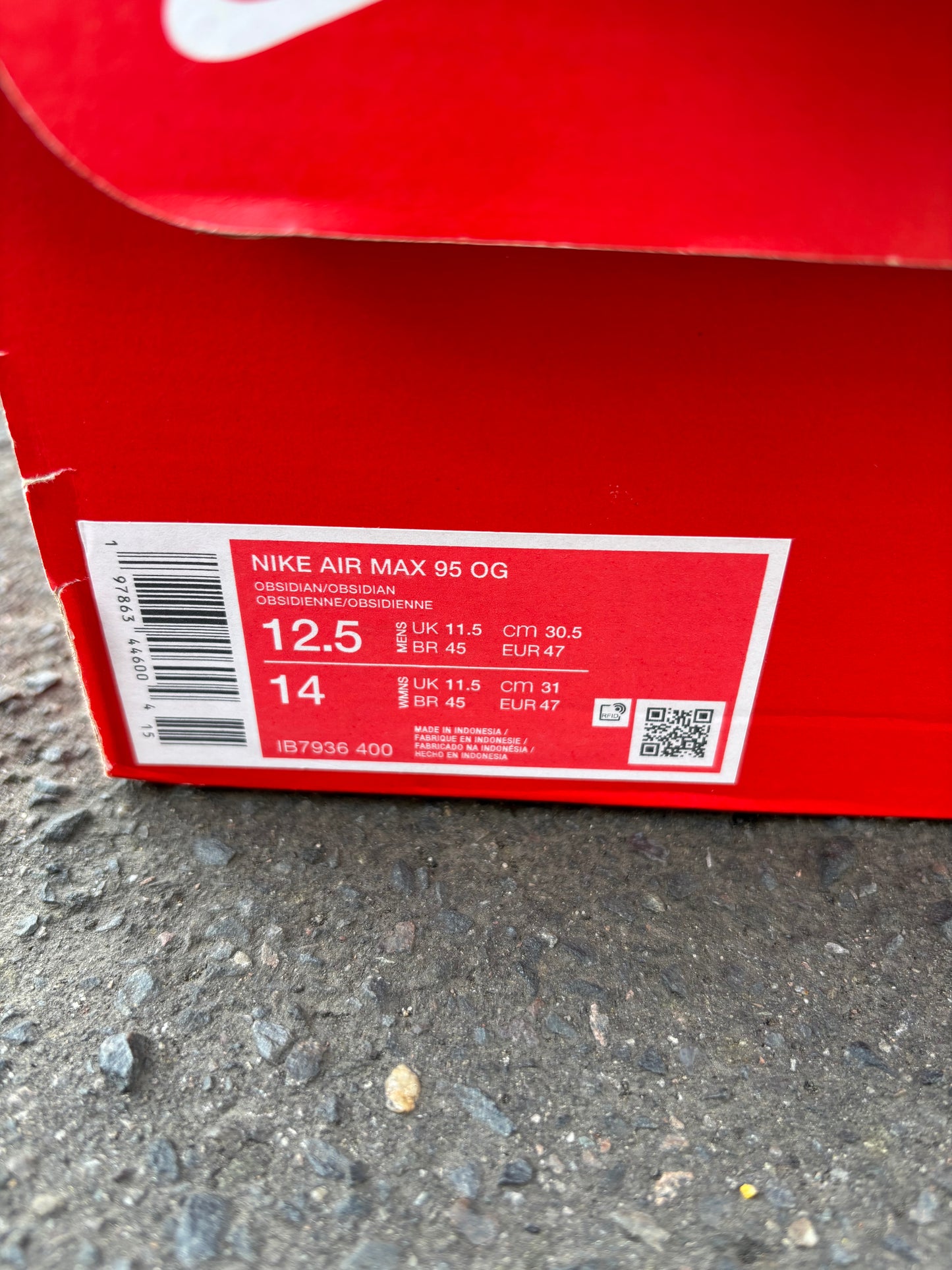 Nike Air Max 95 ‘Michigan’ UK11.5