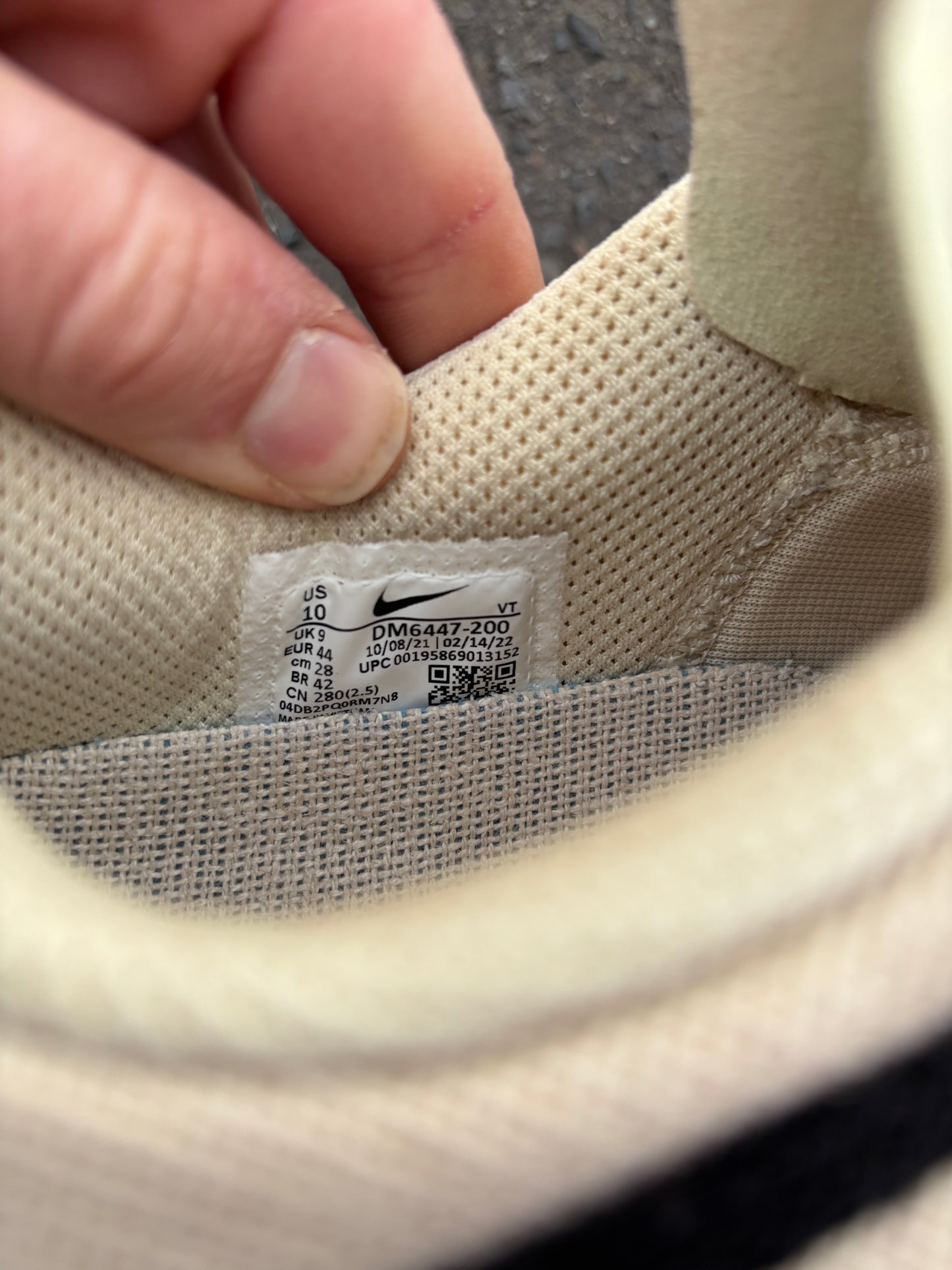 Nike Air Max 2013/Stussy ‘Fossil’ UK9
