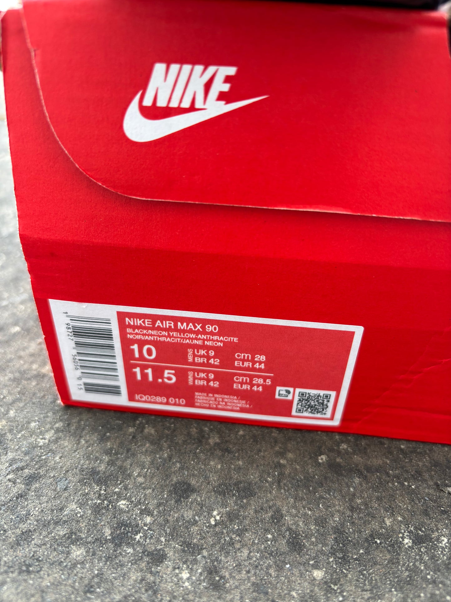 Nike Air Max 90 ‘Neon’ UK9 BN