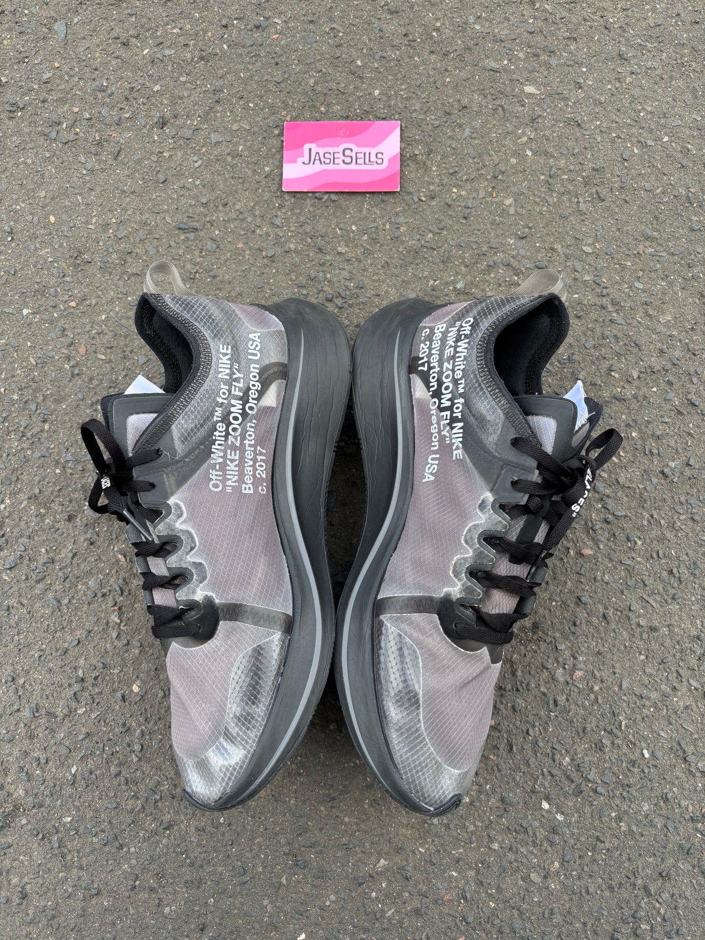 Nike/Off-White Zoomfly ‘Black’ UK10