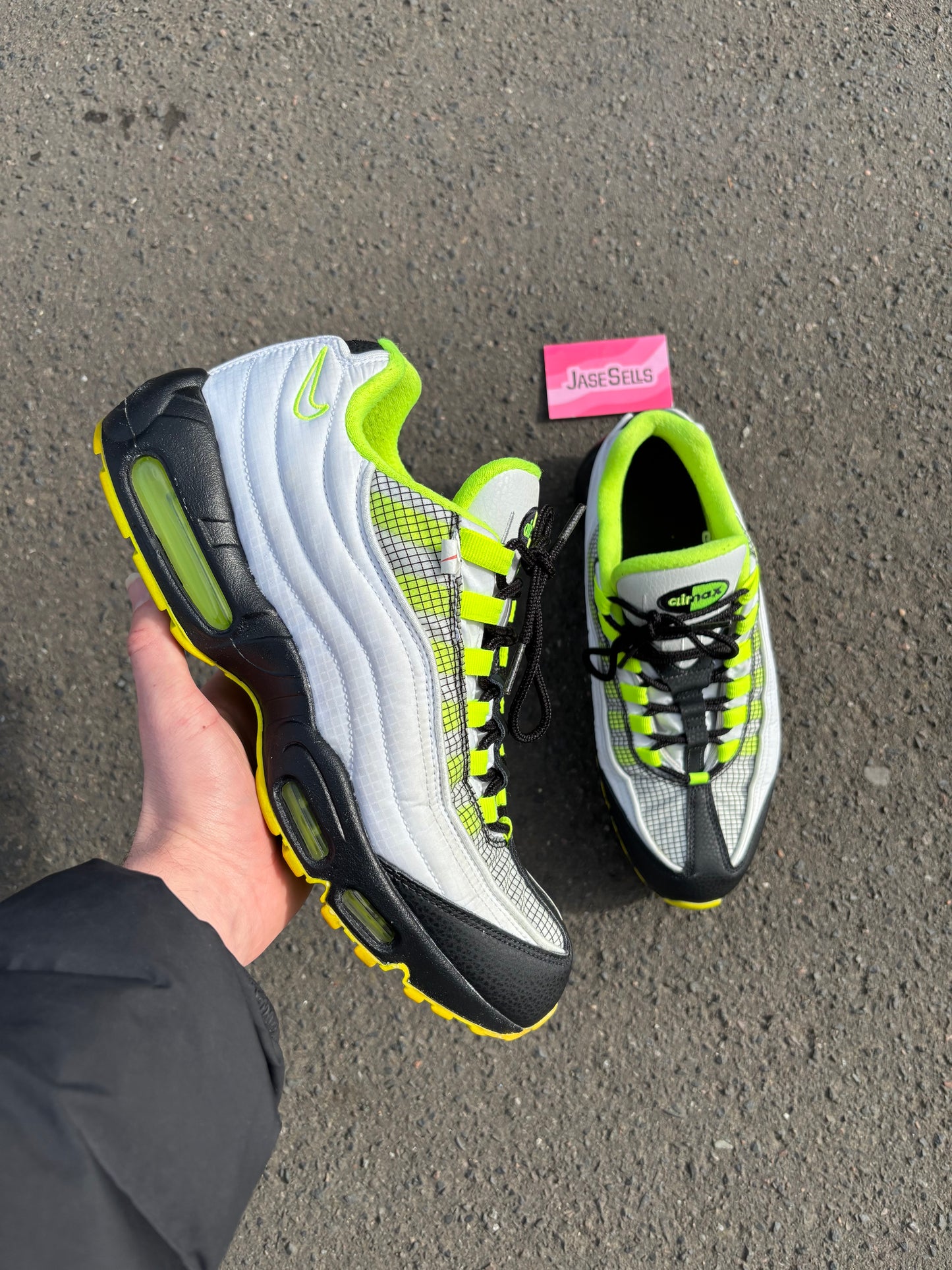 Nike Air Max 95 NBY 3M ‘White/Neon’ UK10 (2021)