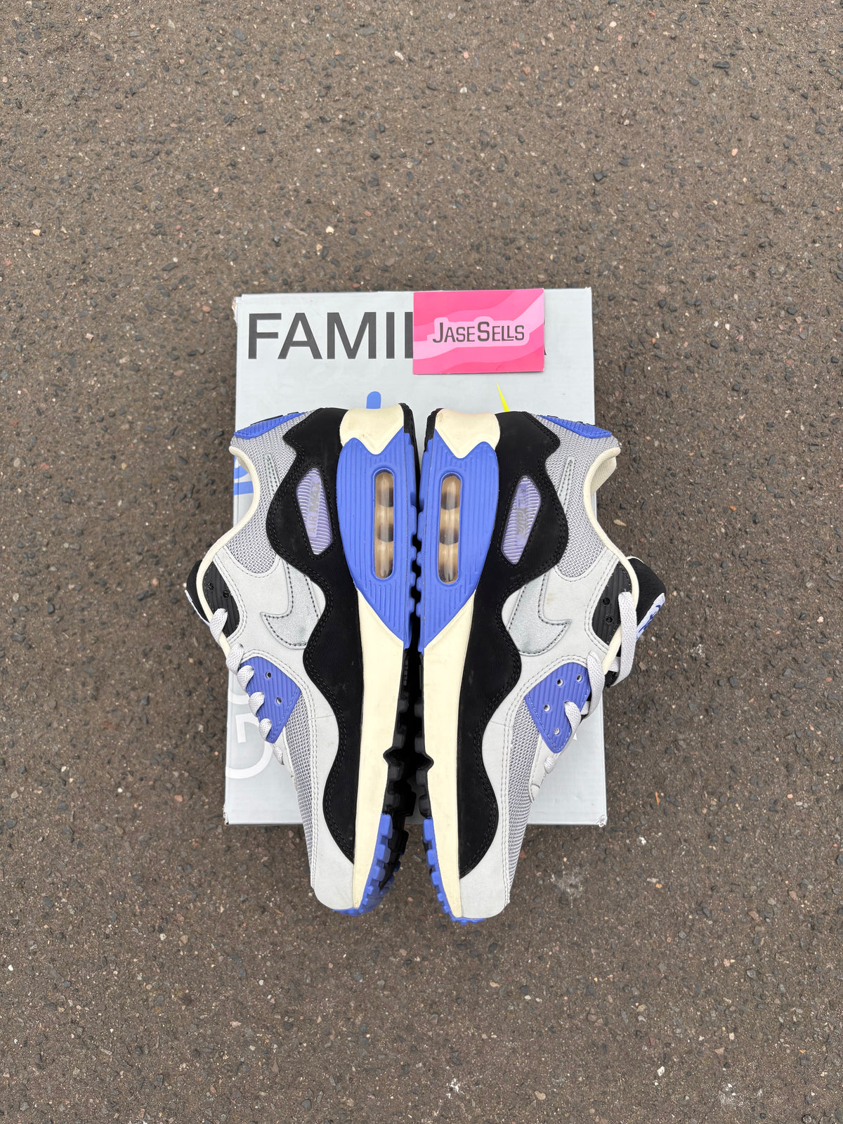 Nike Air Max 90/ Patta Waves ‘Sapphire’ UK8