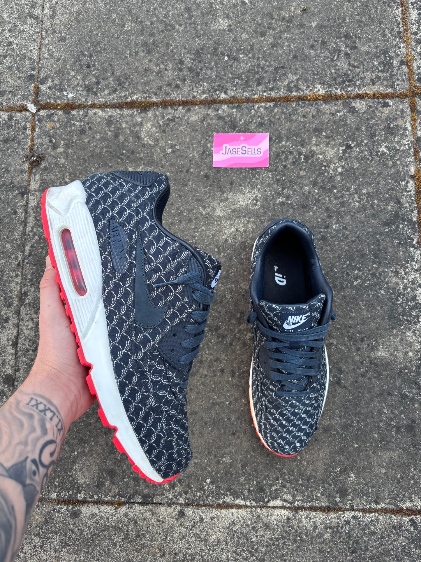 Nike Air Max 90 ID ‘Navy Denim’ UK10.5 (2017)