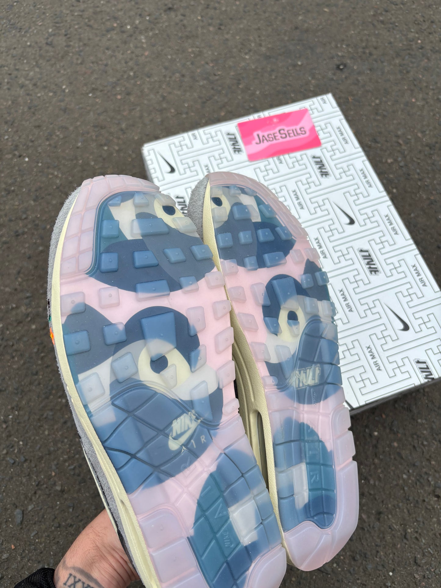Nike Air Max 1 Kasina Won-Ang ‘Grey’ UK8.5 BN