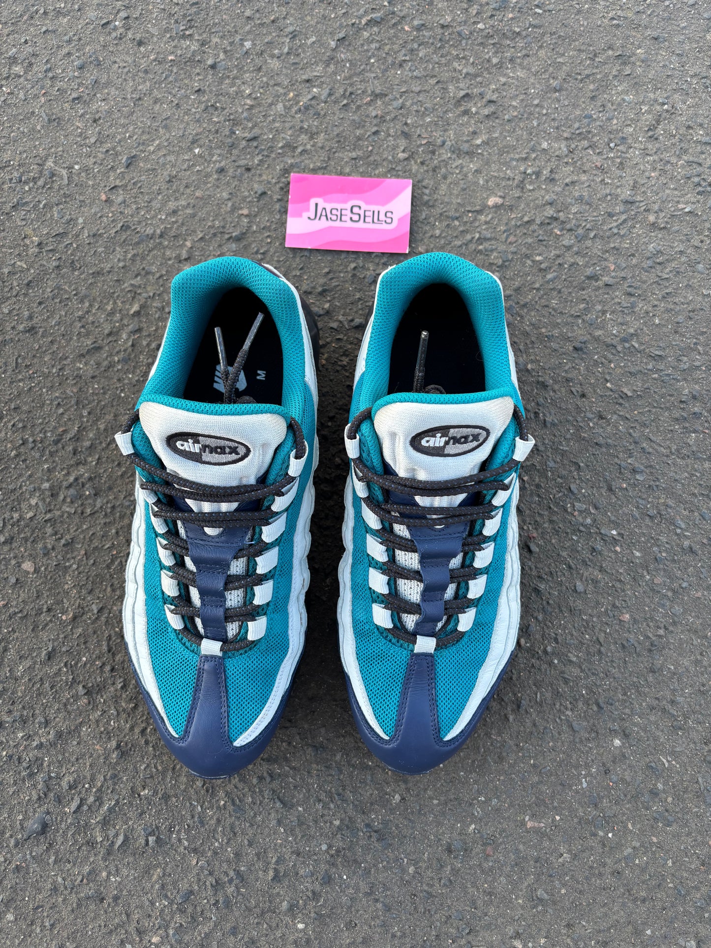 Nike Air Max 95 NBY ‘White/Teal/Navy’ UK9 (2024)