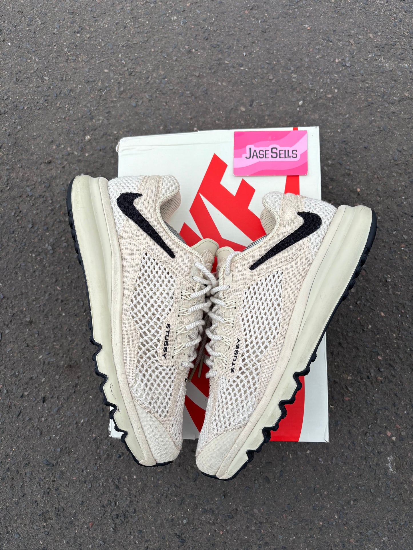 Nike Air Max 2013/Stussy ‘Fossil’ UK9