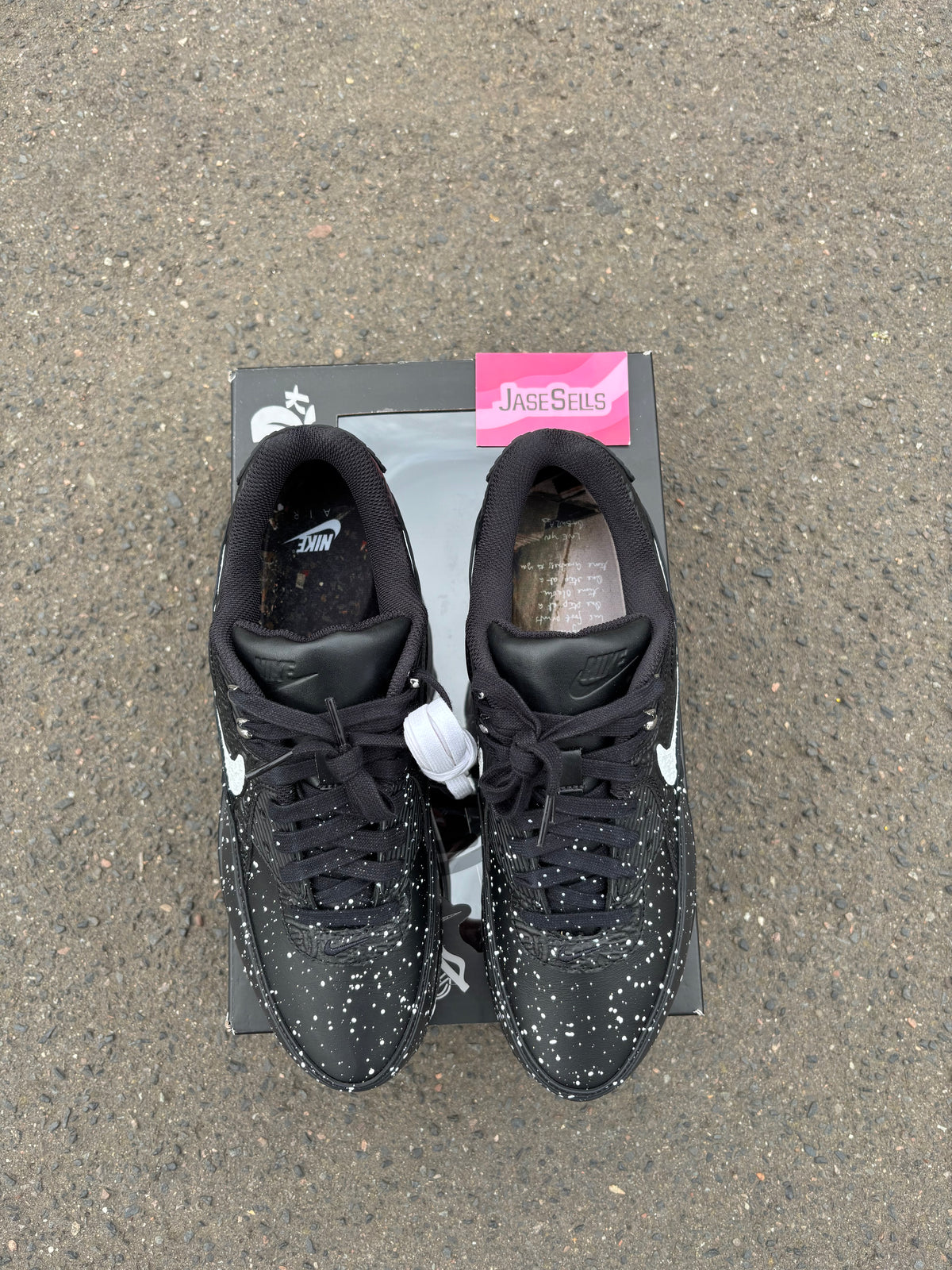 Nike Air Max 90/SLAWN ‘Black’ UK10.5 BN